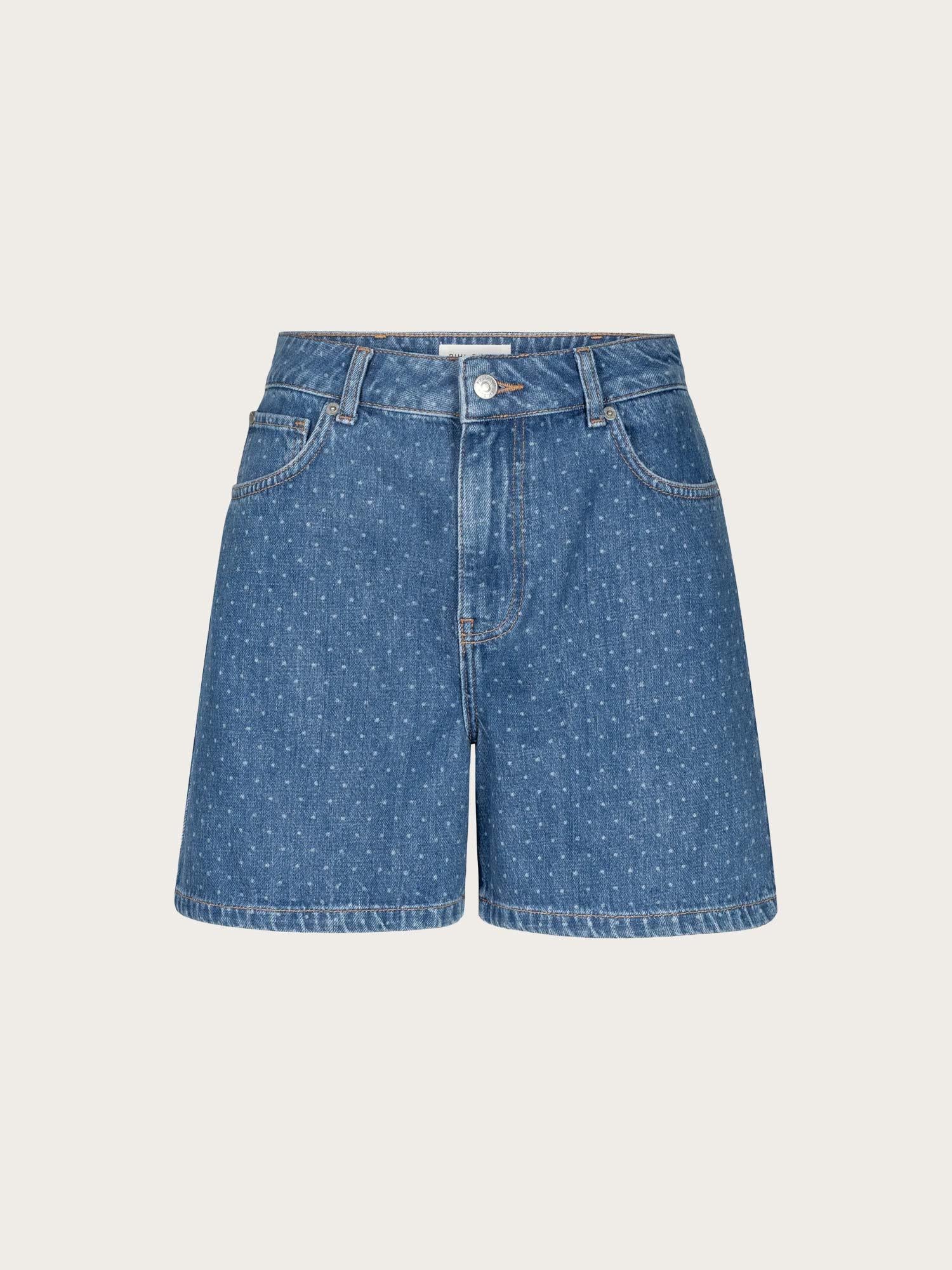 Lyle Shorts - Mid Blue Dot