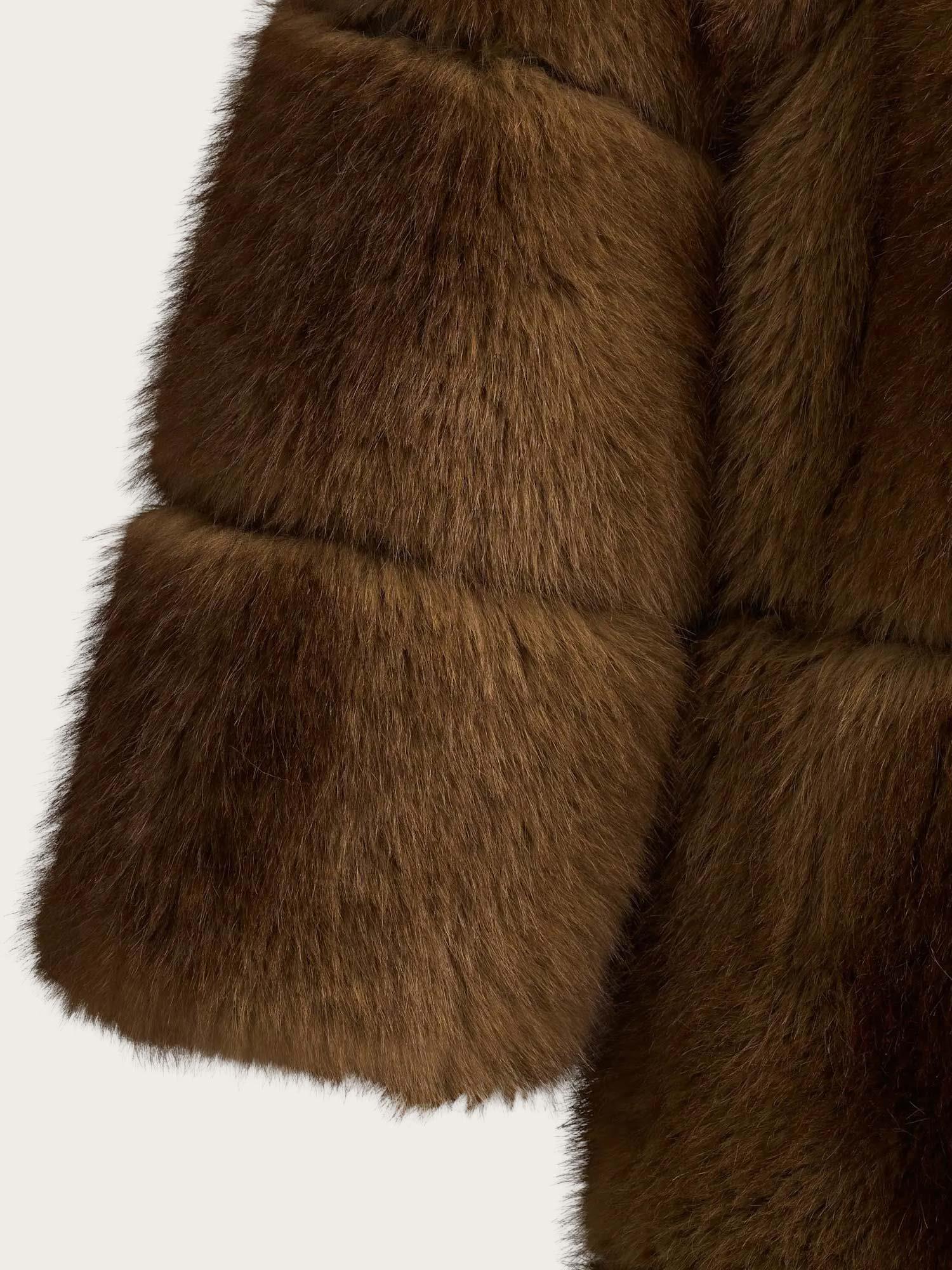 Posh Coat - Dk Brown