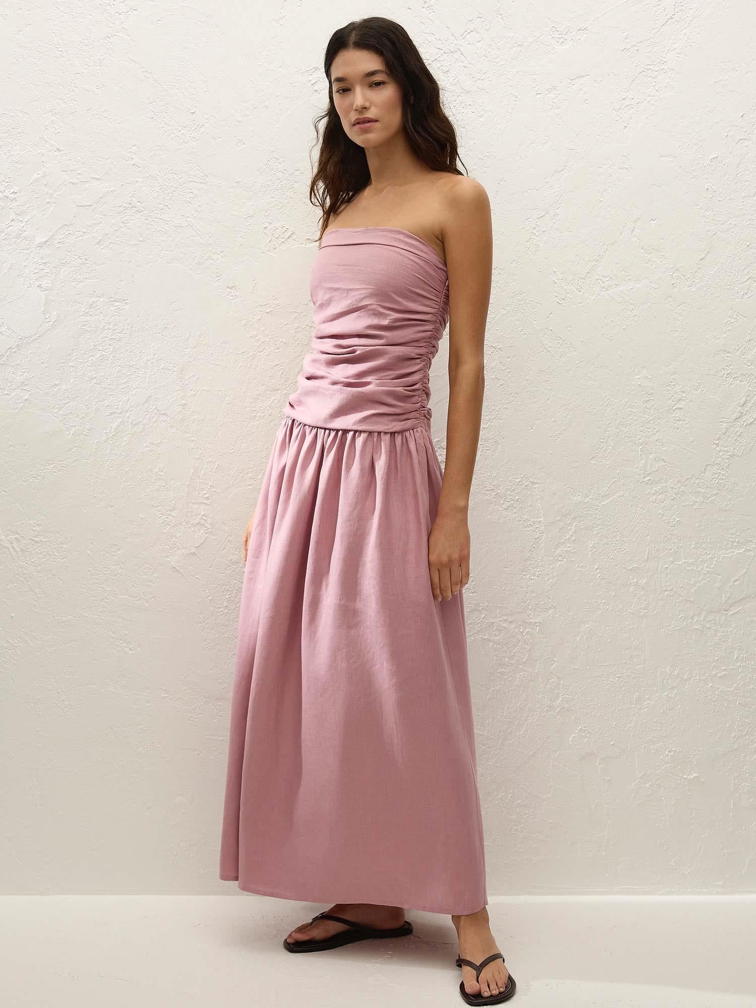 Sacha Maxi Dress - Dusty Mauve