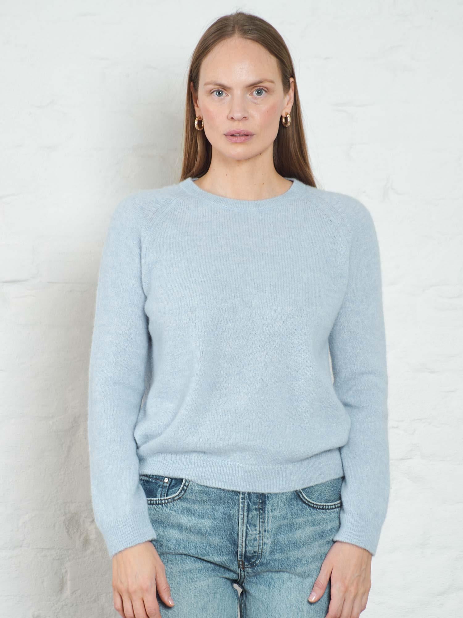 Fiona Summer Sweater - Ice Blue