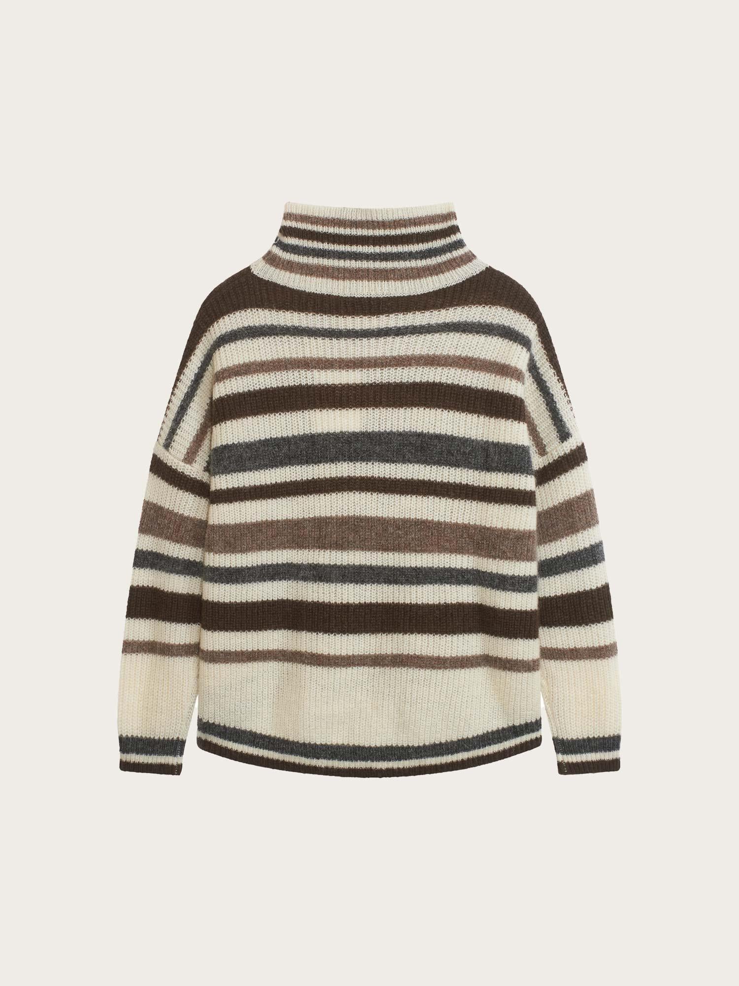 Stellar Sweater - Offwhite/Brown