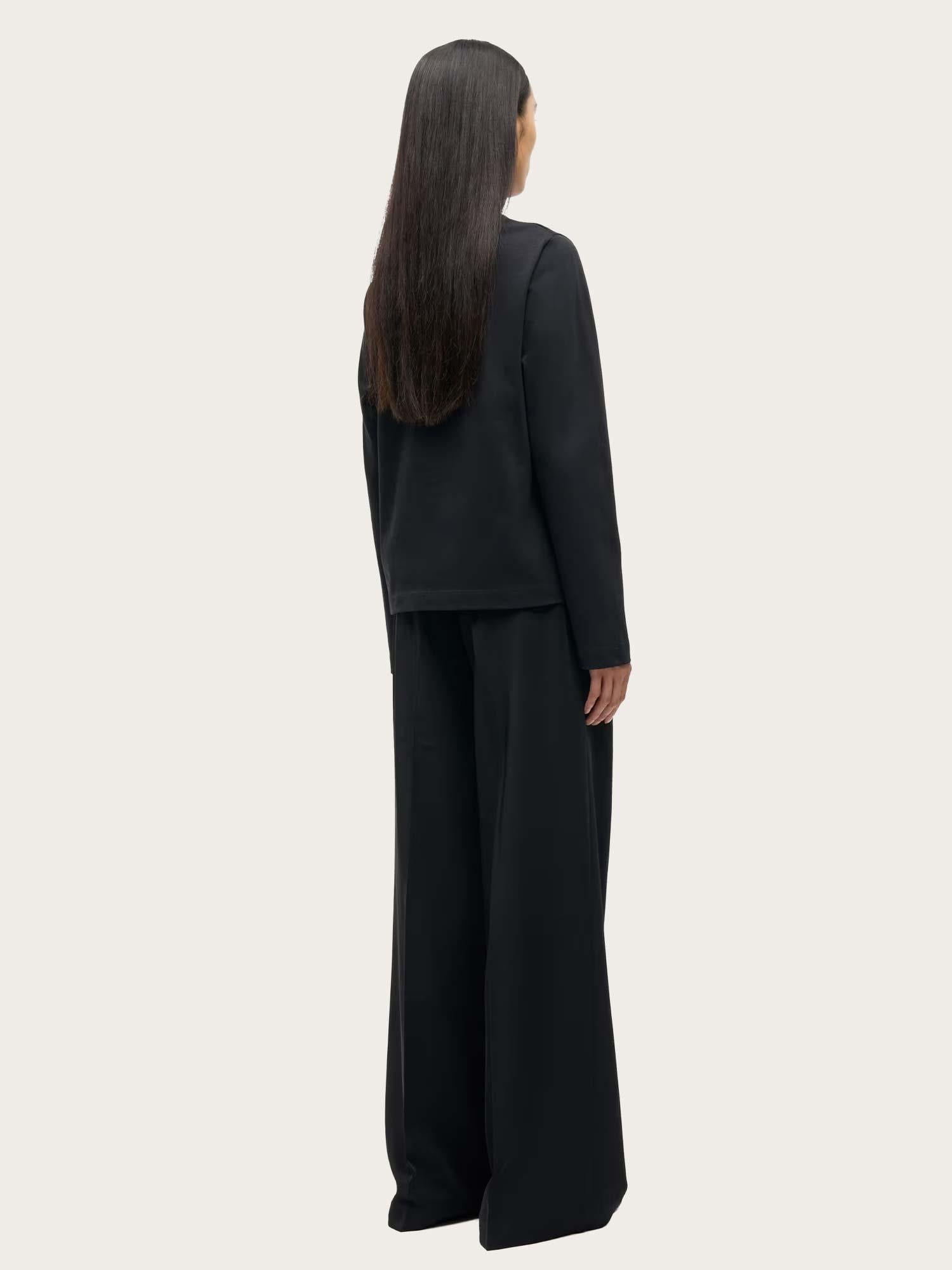 Sacamino ls t-shirt - Black