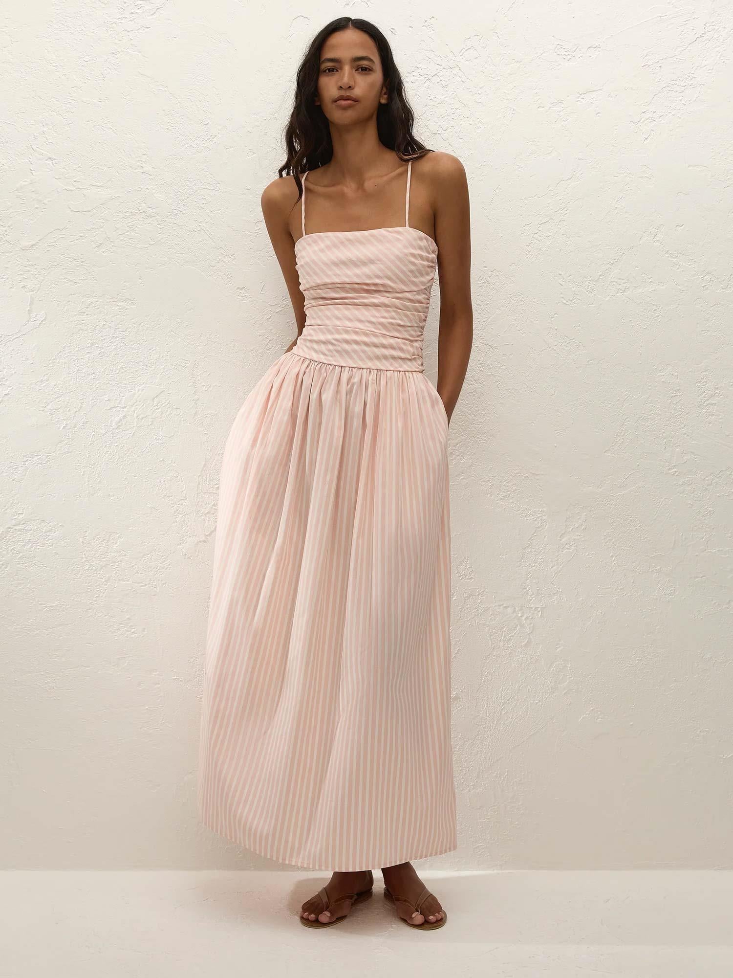 Portlligat Maxi Dress - Carmen Stripe