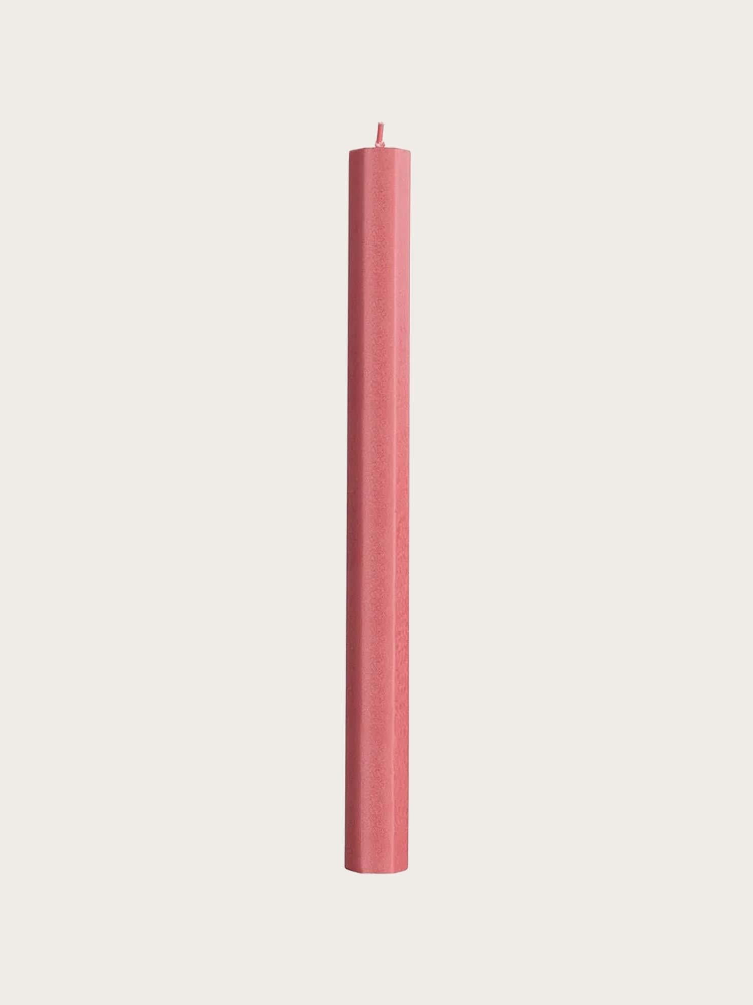 Square Candle - Raspberry