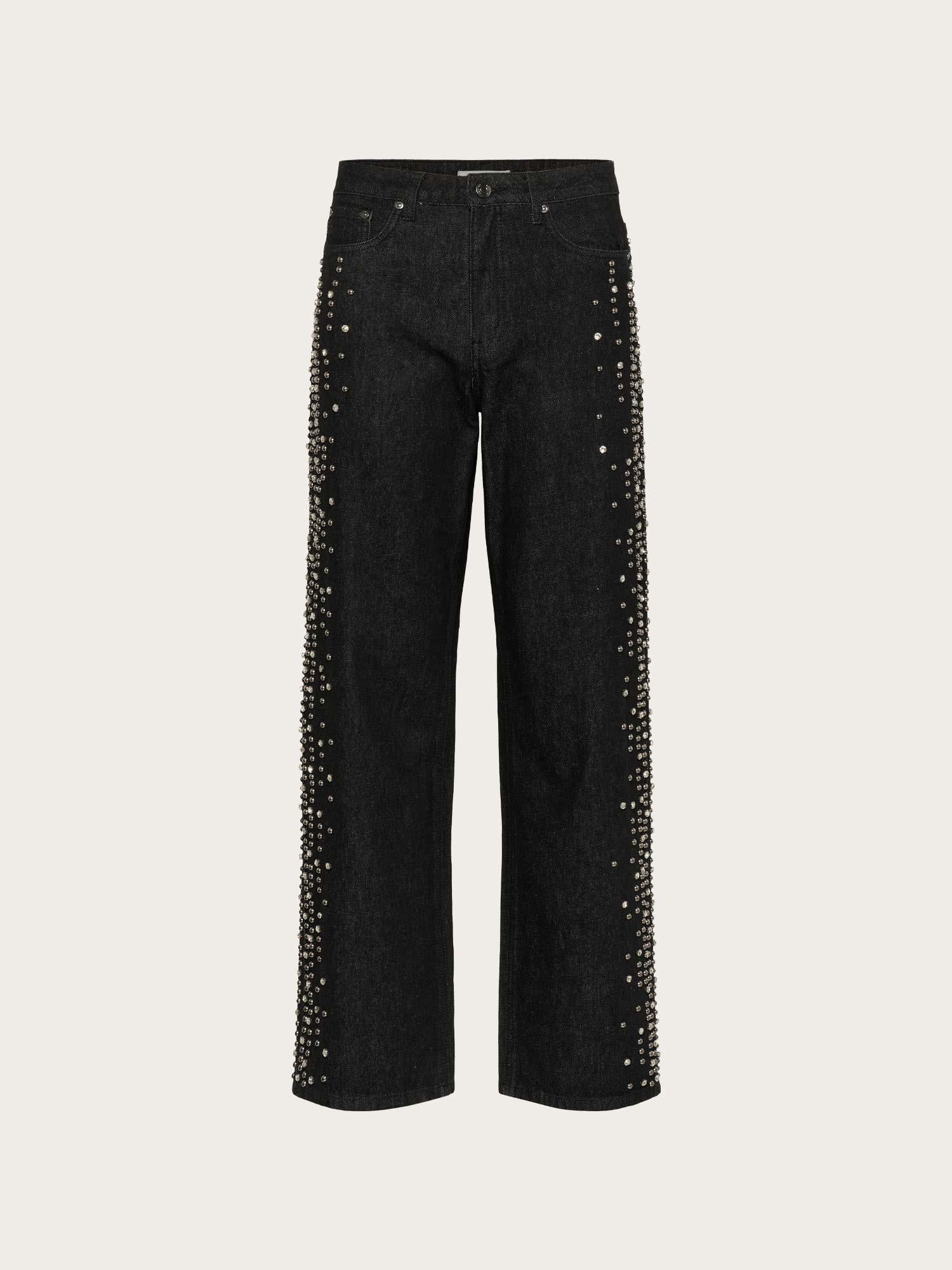 Lee HW Wide Jeans - Black