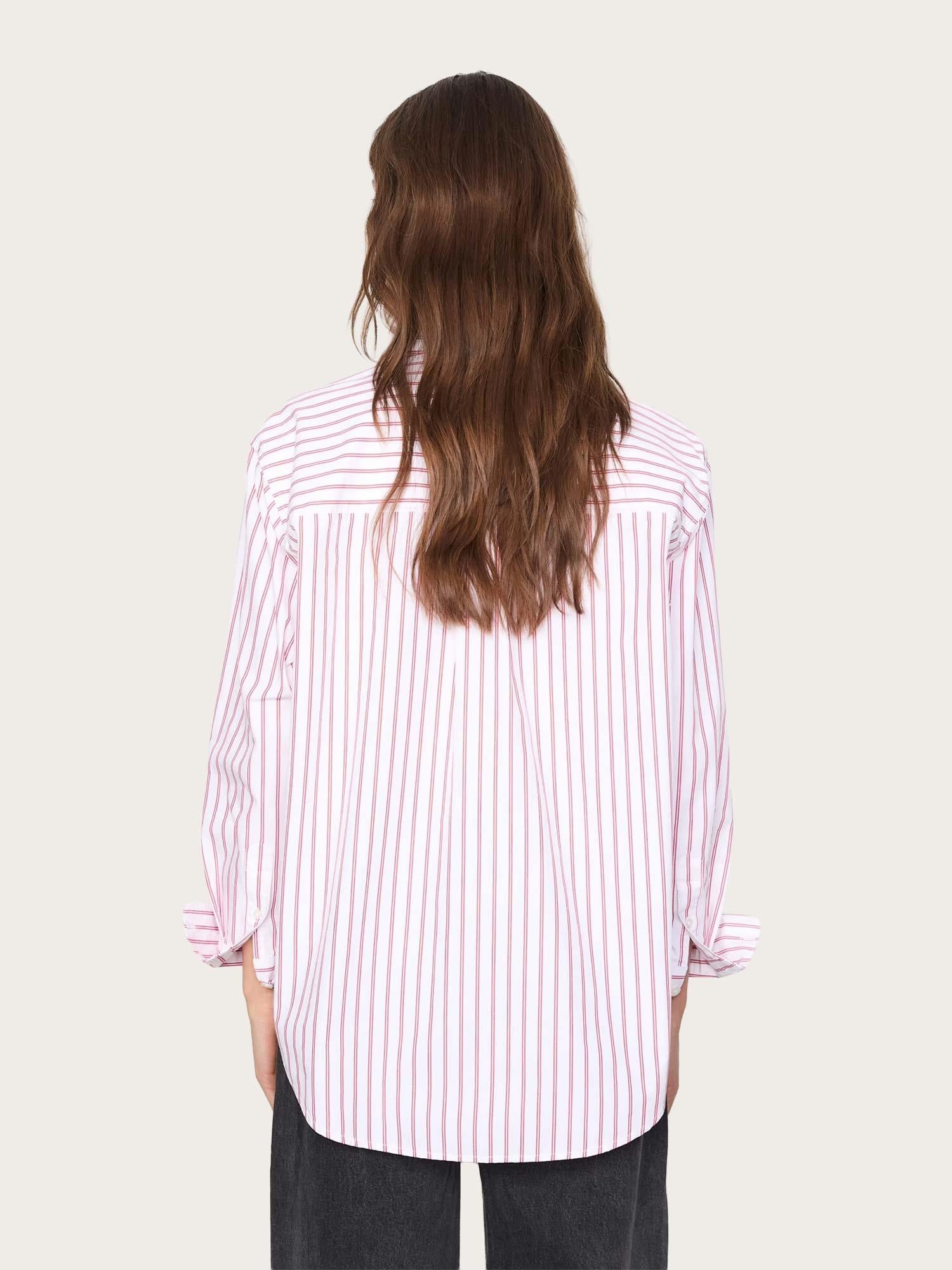 Bibi Stripe Shirt - Red Stripe