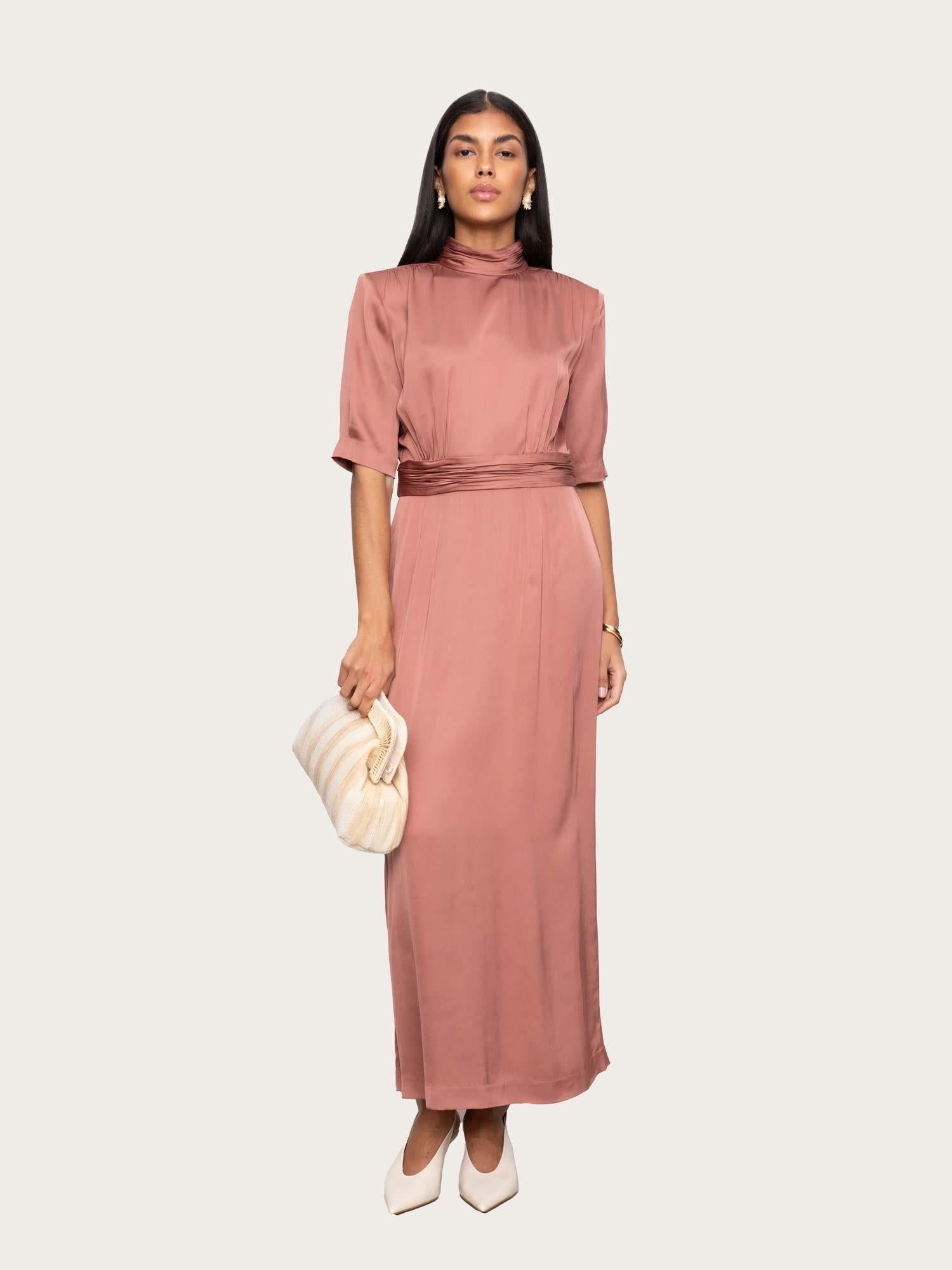 Beronia Dress - Terracotta
