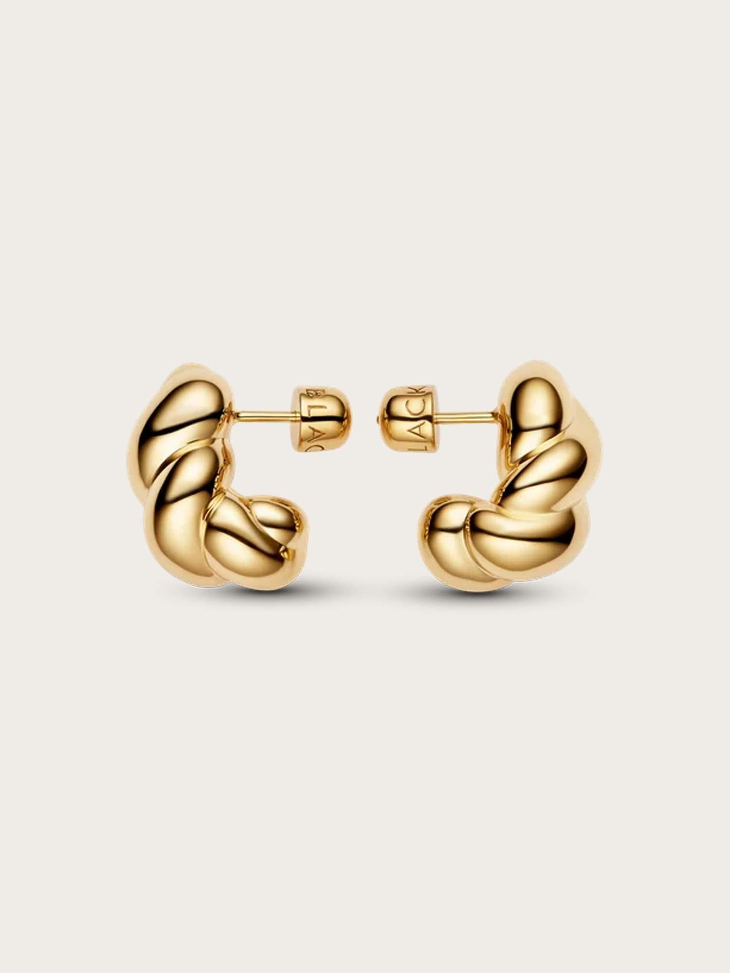 Robe Earring Large - Gold