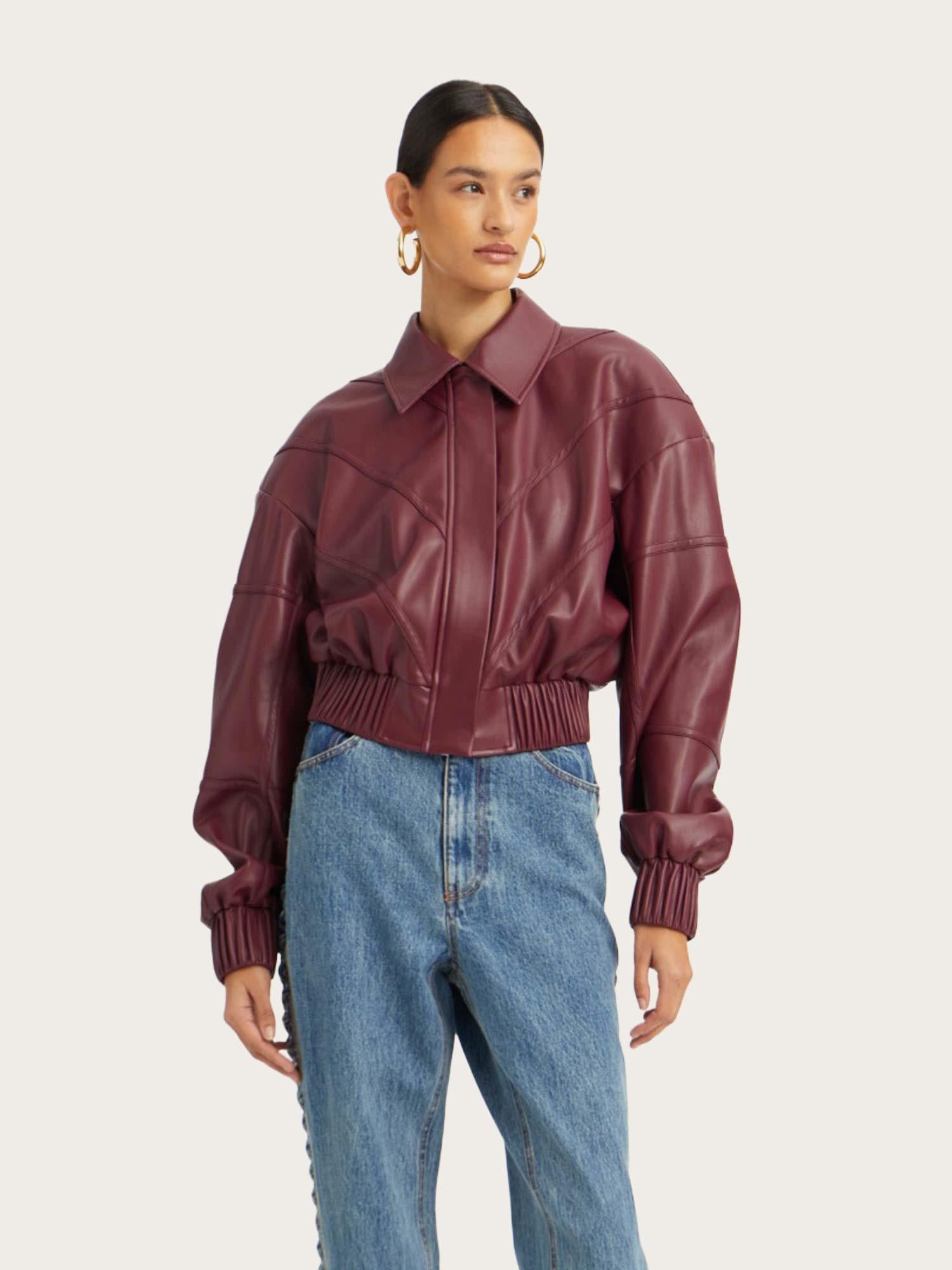 Bomber Jacket Bordeaux - Zinfandel