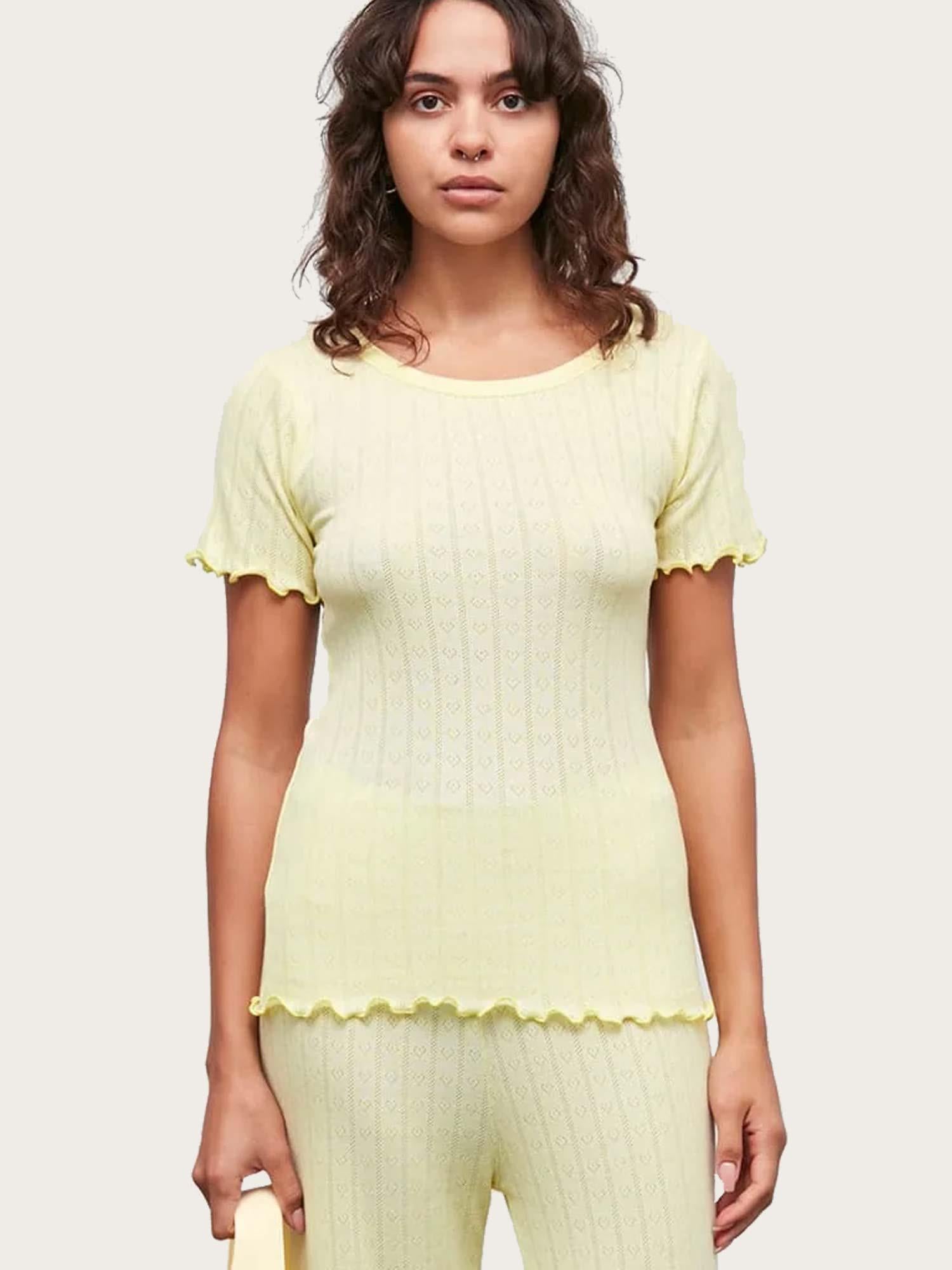 Pointella Trixy Tee - Tender Yellow