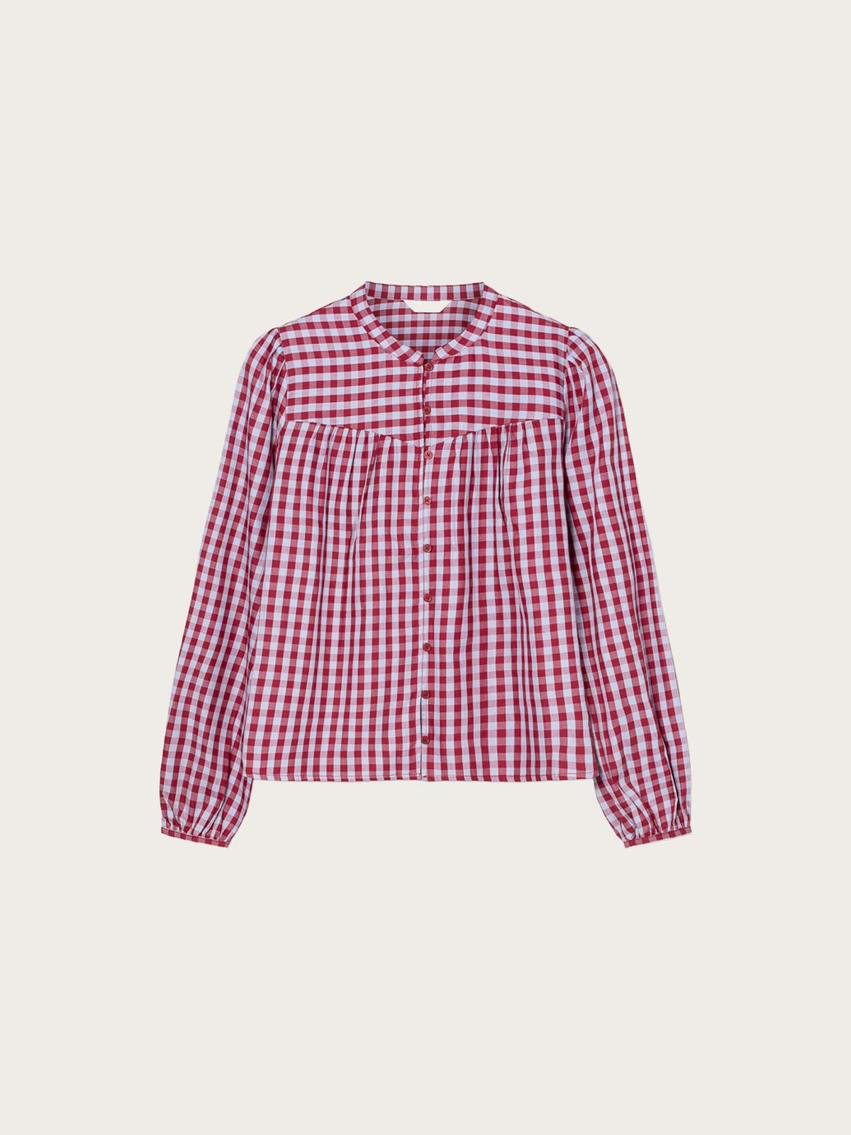 Bellier Blouse - Red Check