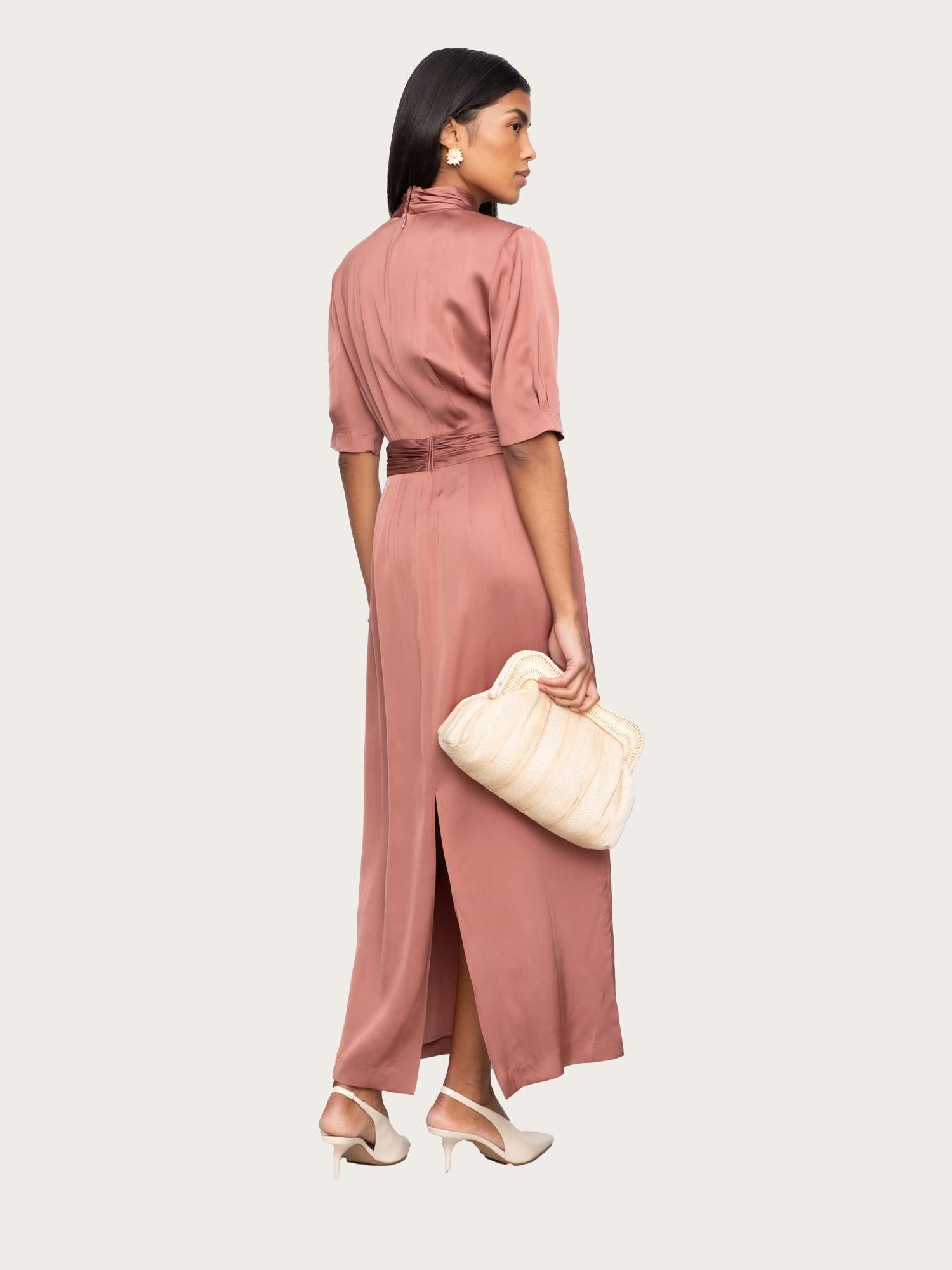 Beronia Dress - Terracotta