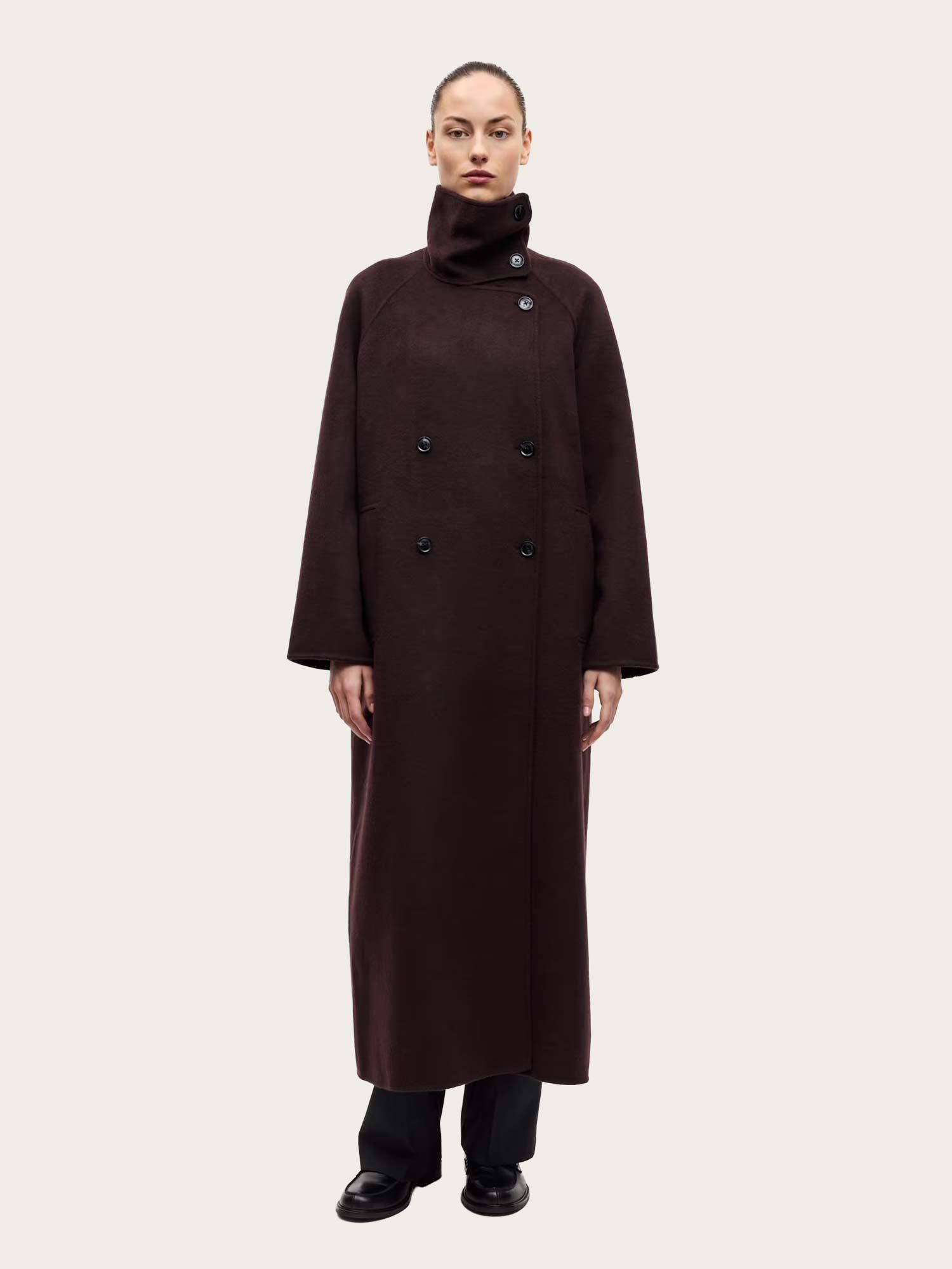 Sahanne Coat - Black Coffee
