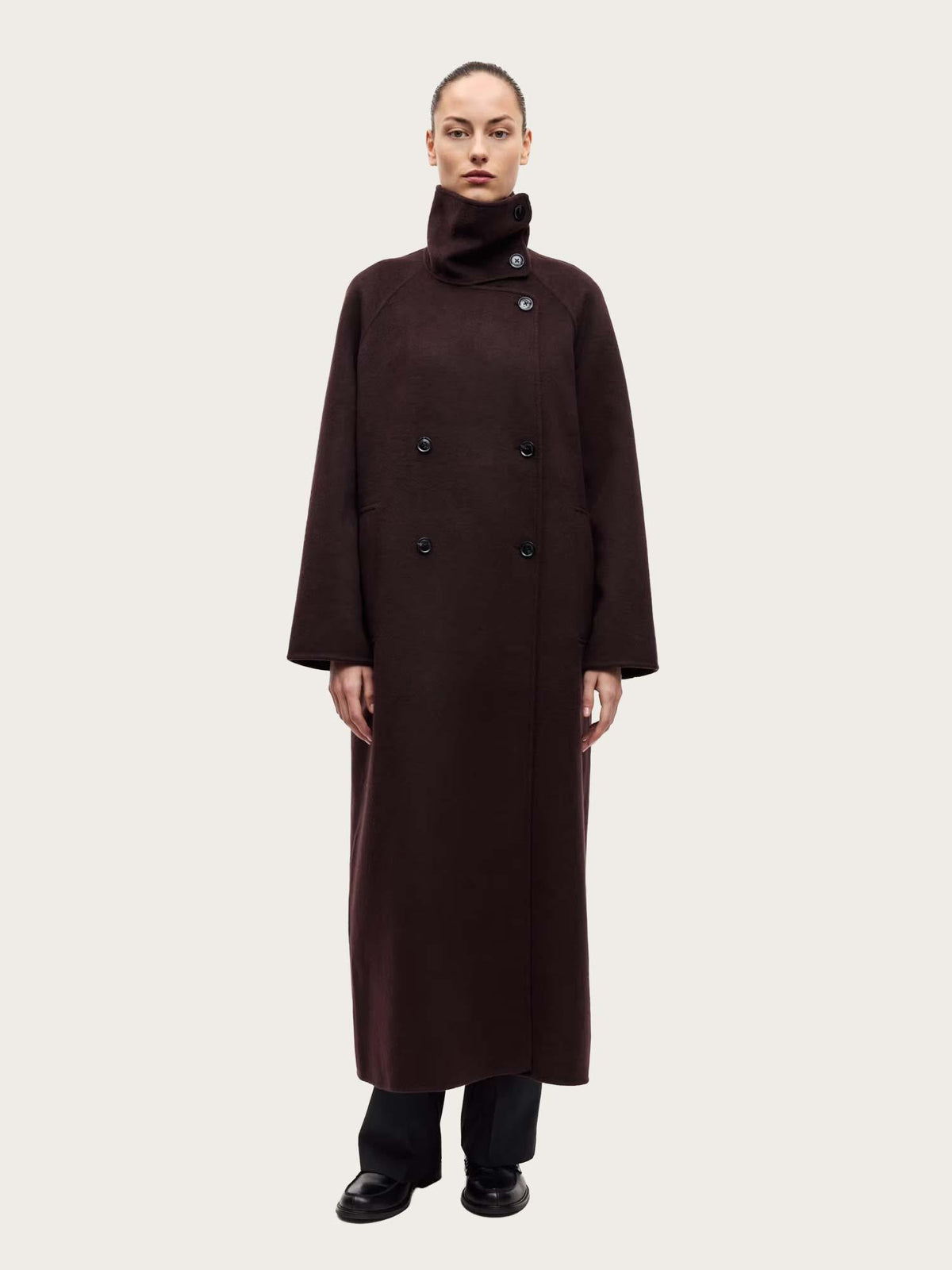 Sahanne Coat - Black Coffee