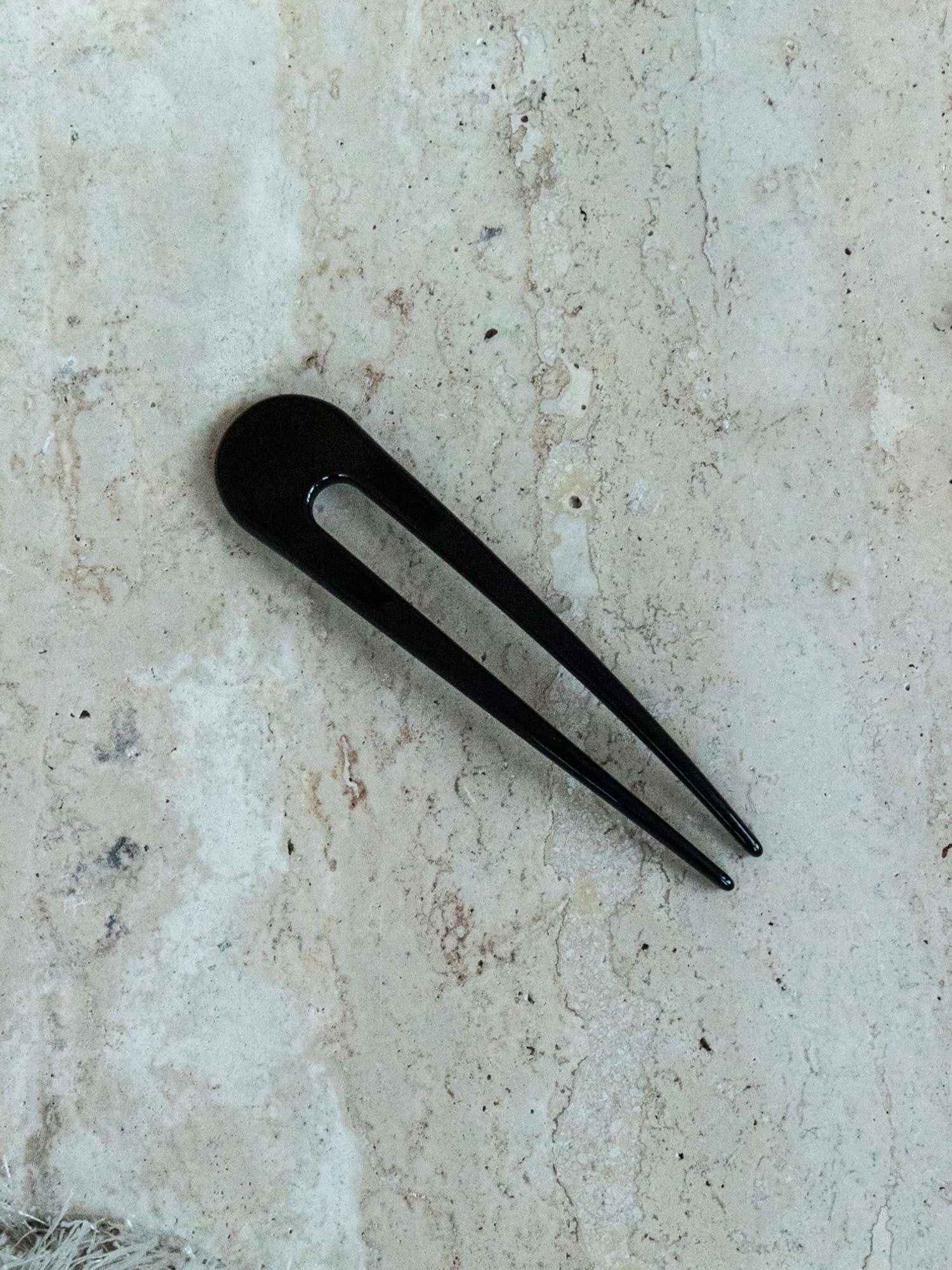 Ida Hair Pin - Black