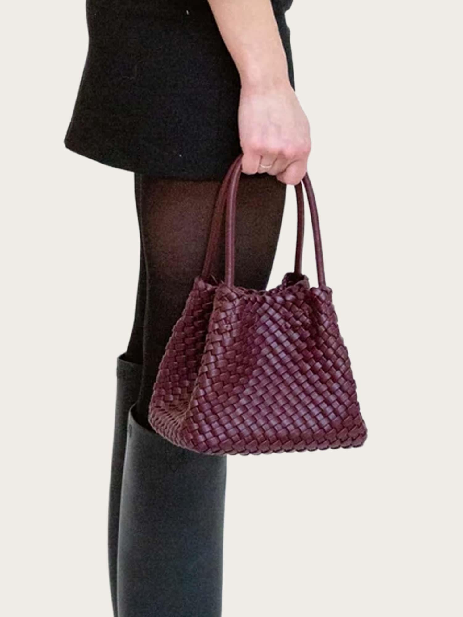 Lily Braided - Deep Burgundy