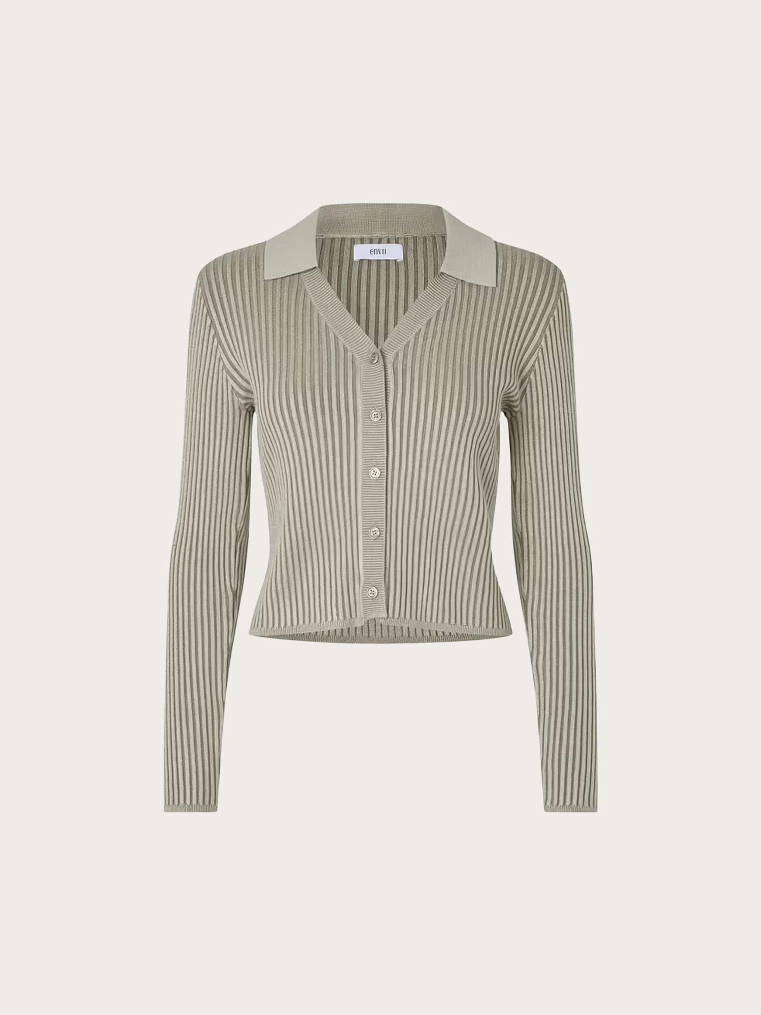 Enserena LS Cardigan - Abbey-Brindle