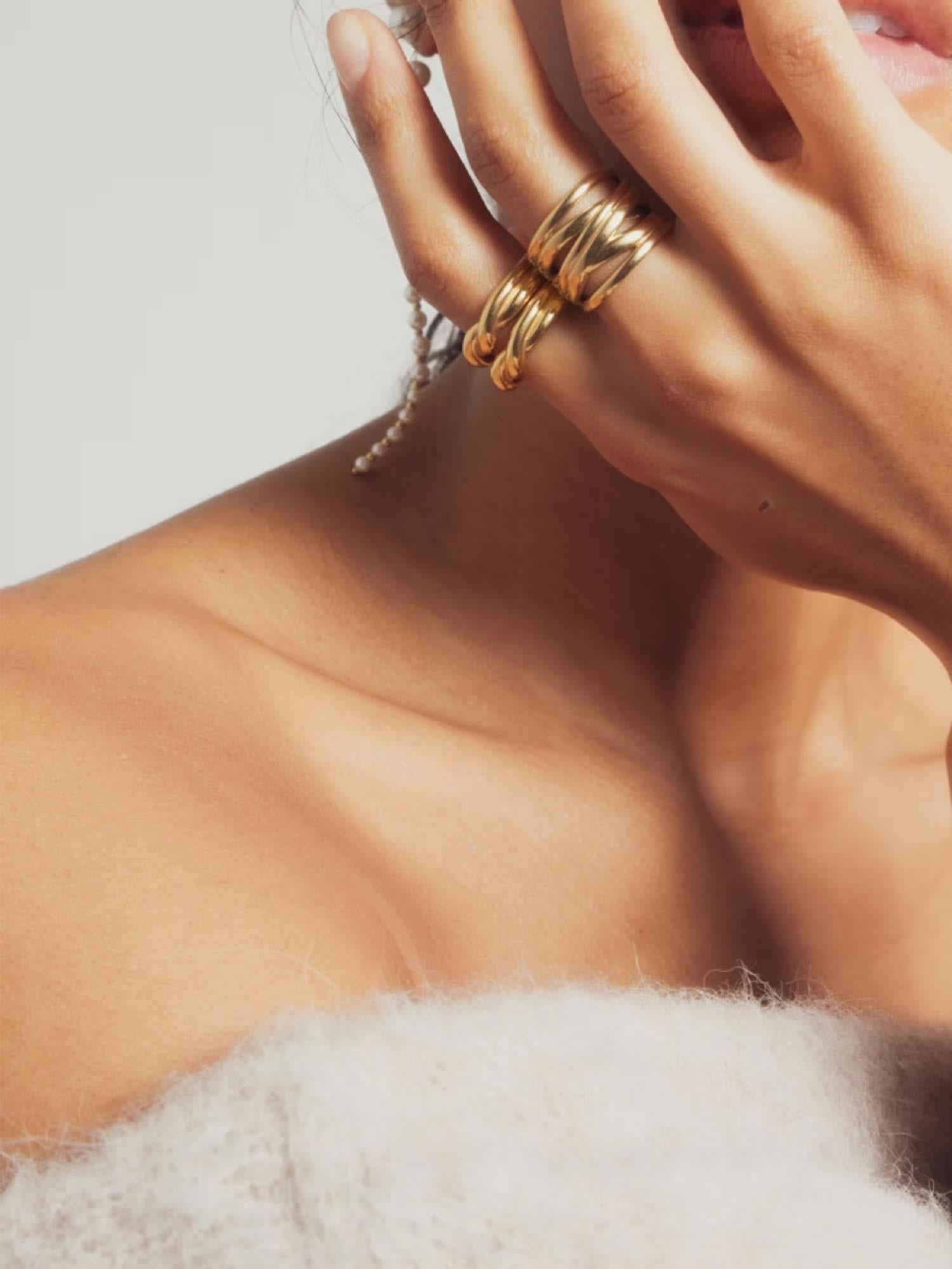 The Flow Ring - Gold