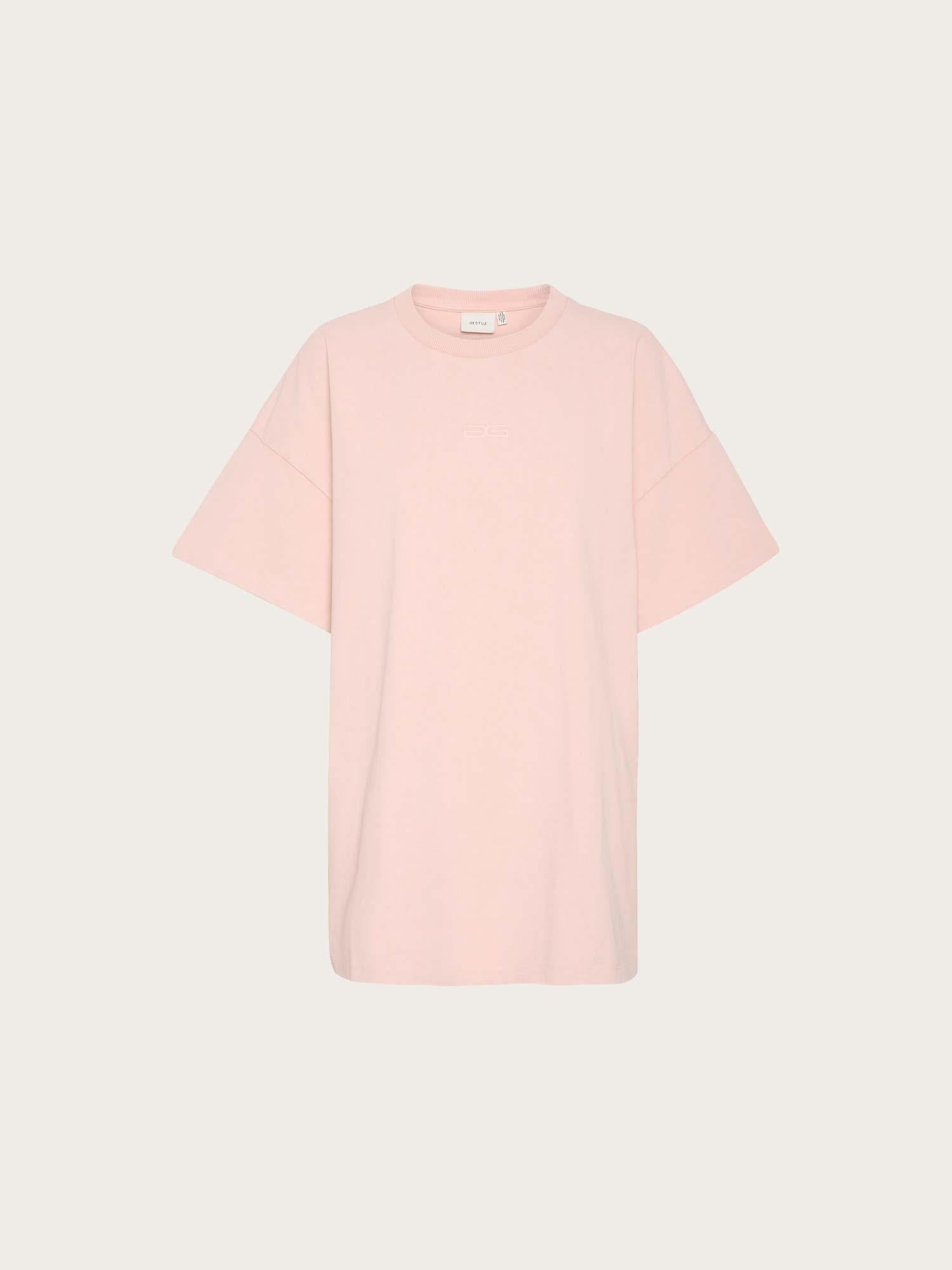 Milo Oversize Tee - Light Pink Washed