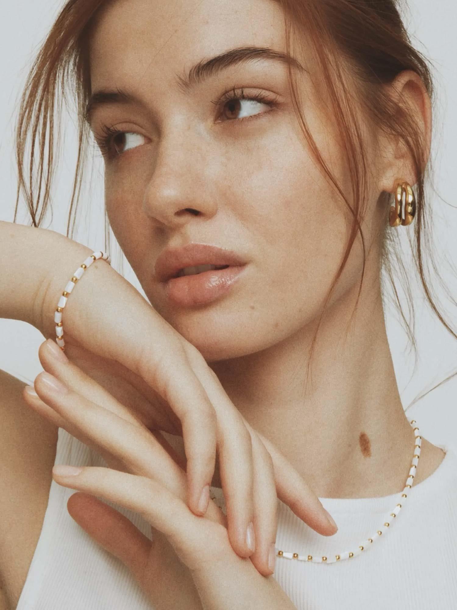 The White Shell Bracelet - Off White