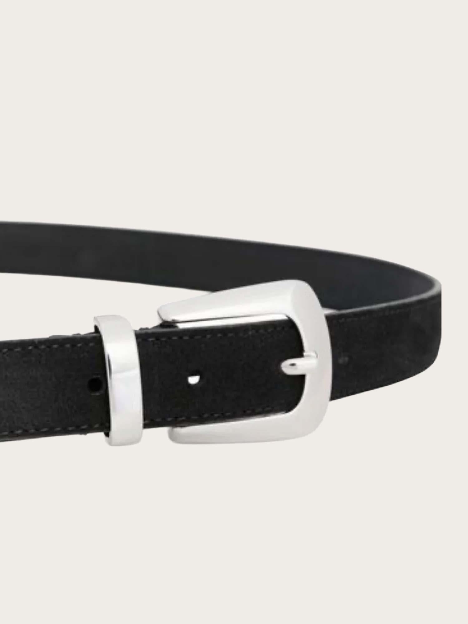 Filua Suede Belt - Black