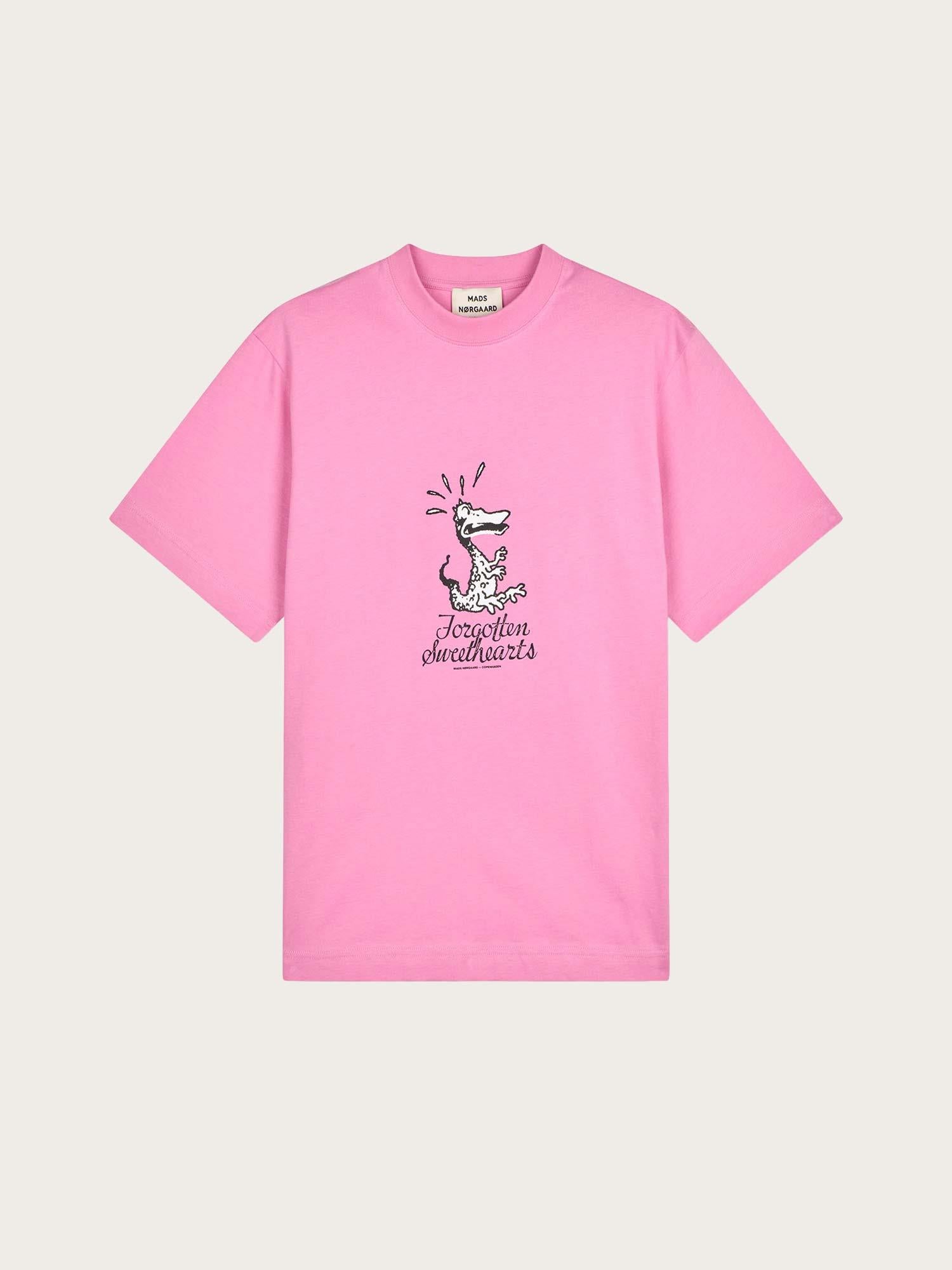 Cotton Jersey Dassel Tee - Fuchsia Pink