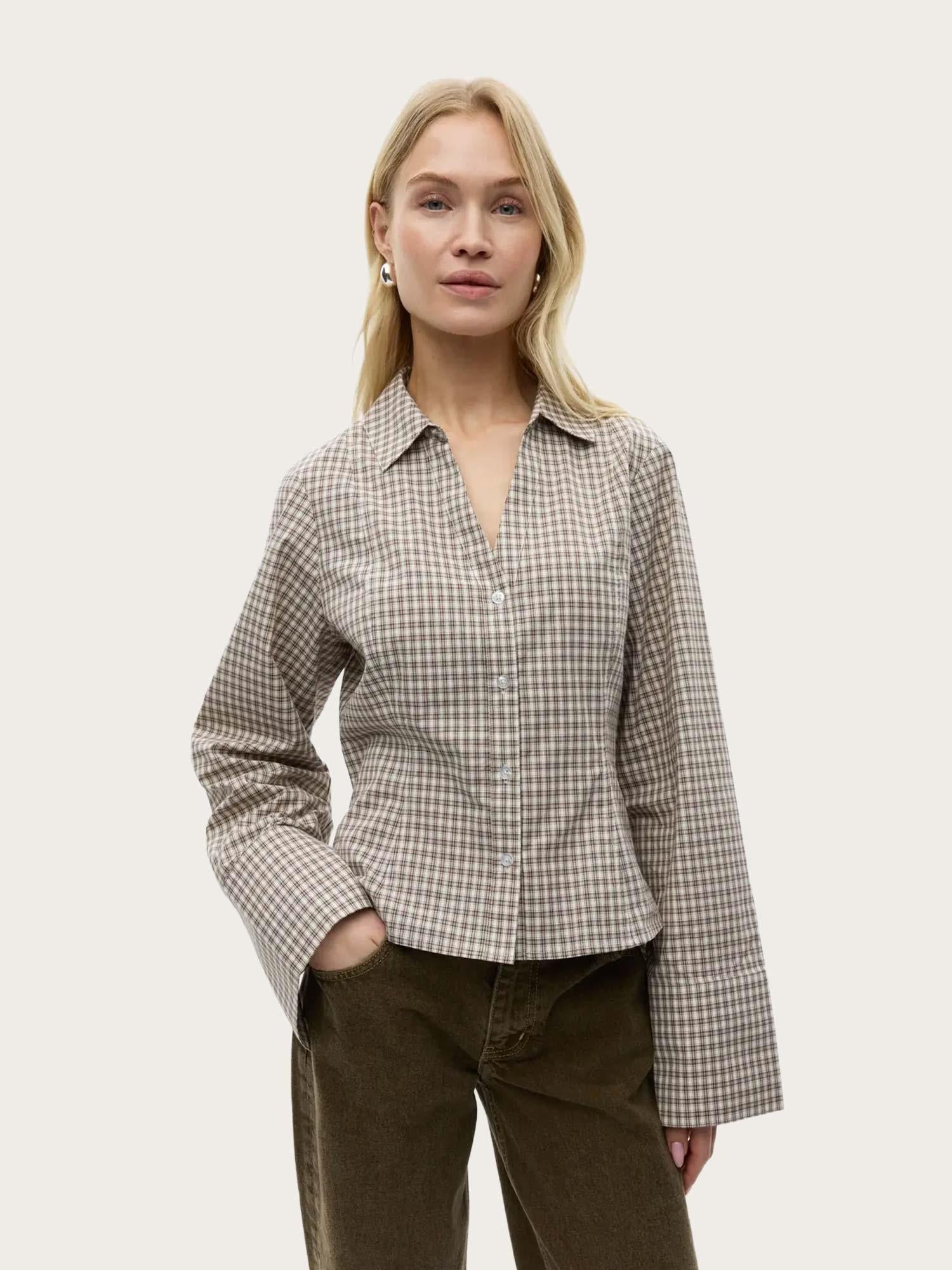 Enagnesta Shirt Ch - Neutral Check