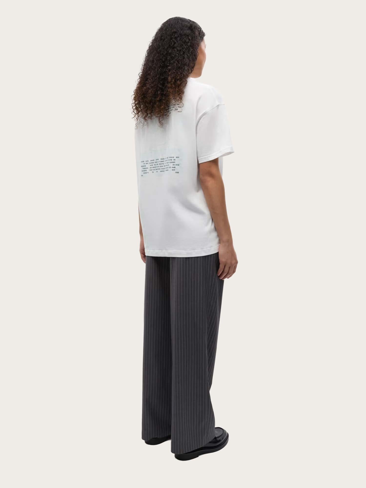 Enwilla Pants - Grey/White Pinstriped