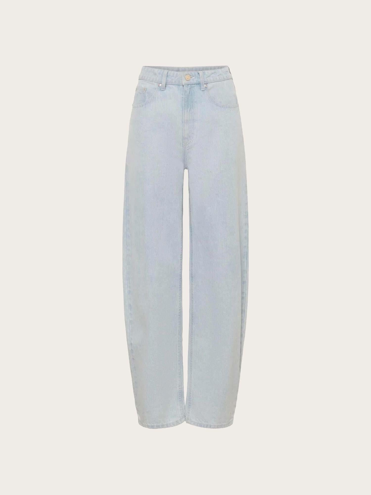 Parwana HW Barrel Jeans - Vintage Light Denim