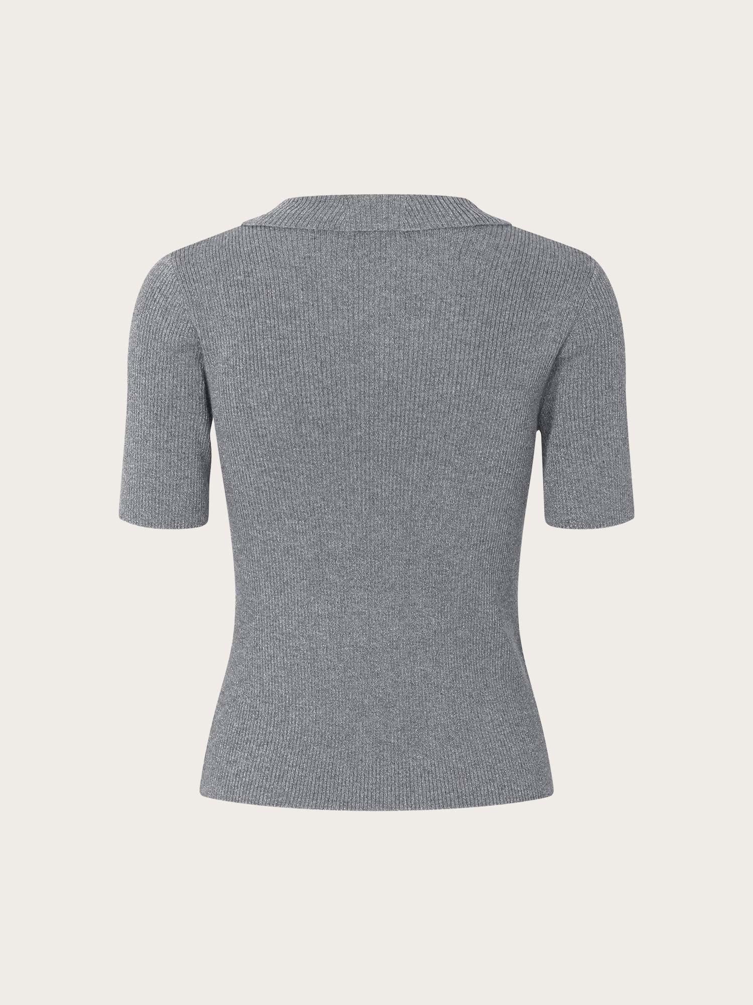 Enicy SS Knit - Asphalt Silver