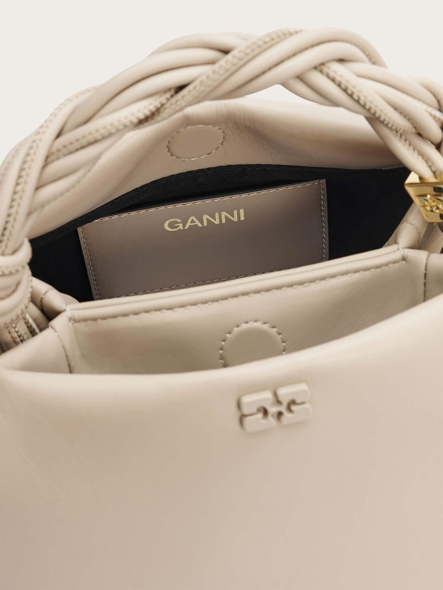 A5245 Ganni Bou Bag Small - Oyster Grey