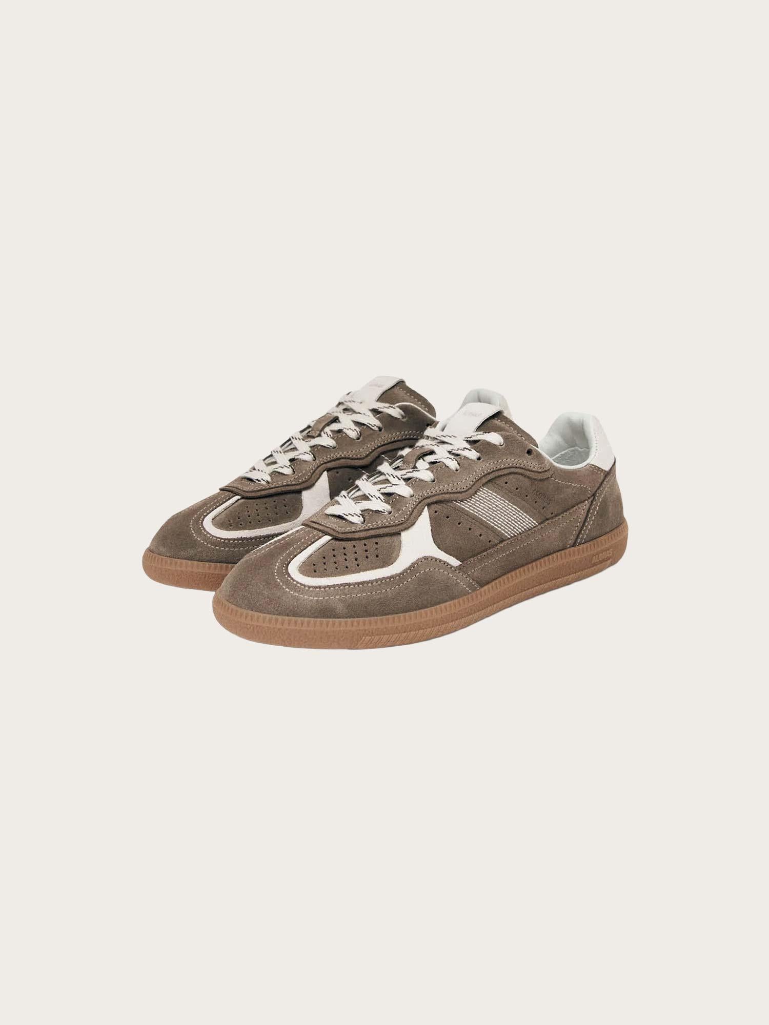 Tb. 490 Rife Taupe Leather Sneakers