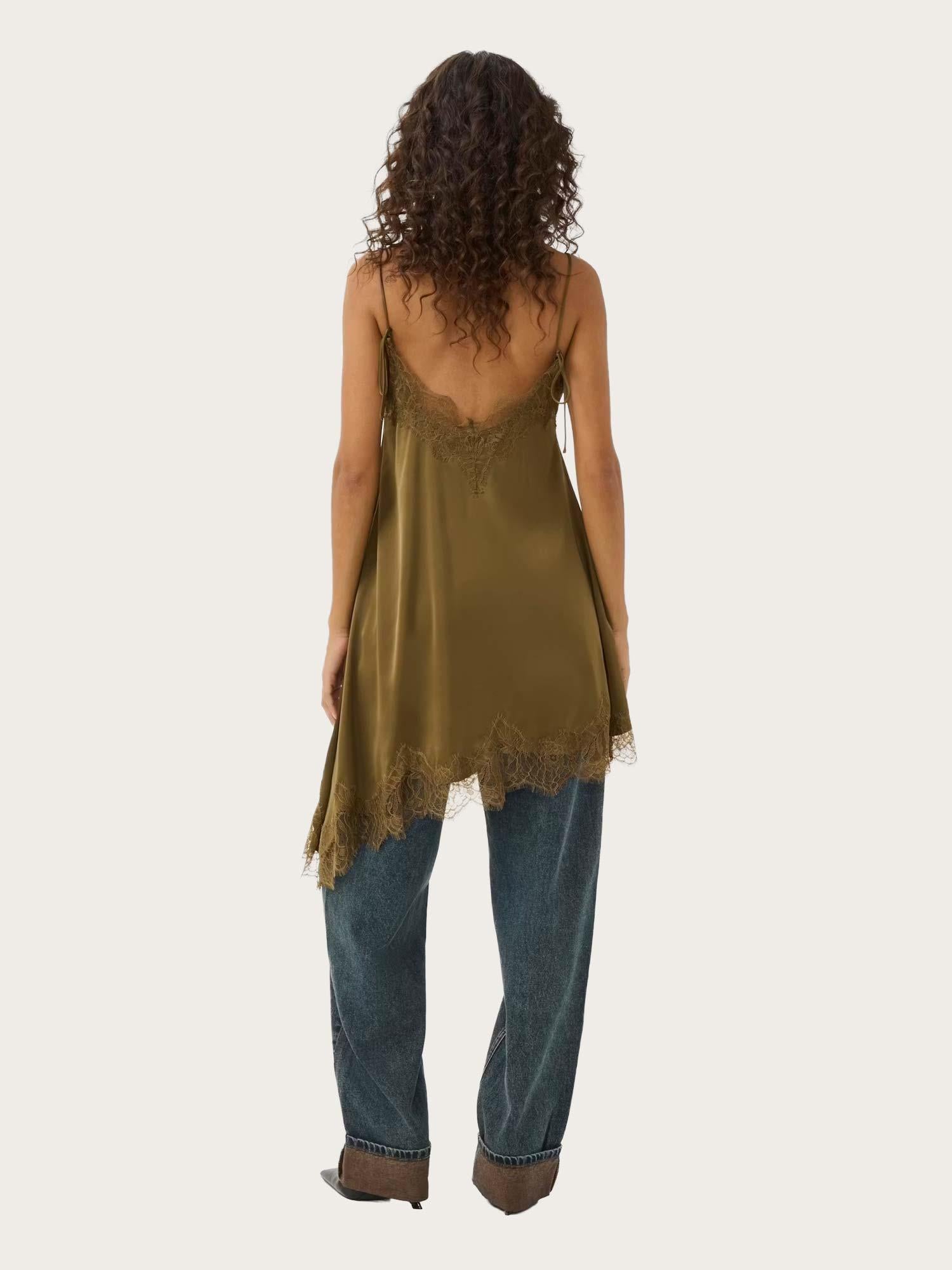 Lalou Dress - Military Olive
