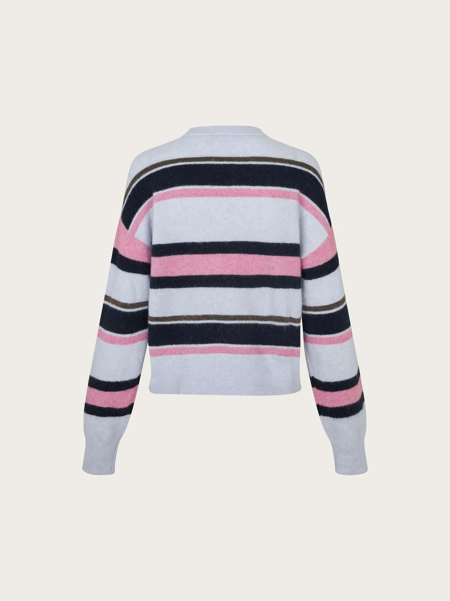 Sanoura Sweater - Grey Dawn Multi Stripe