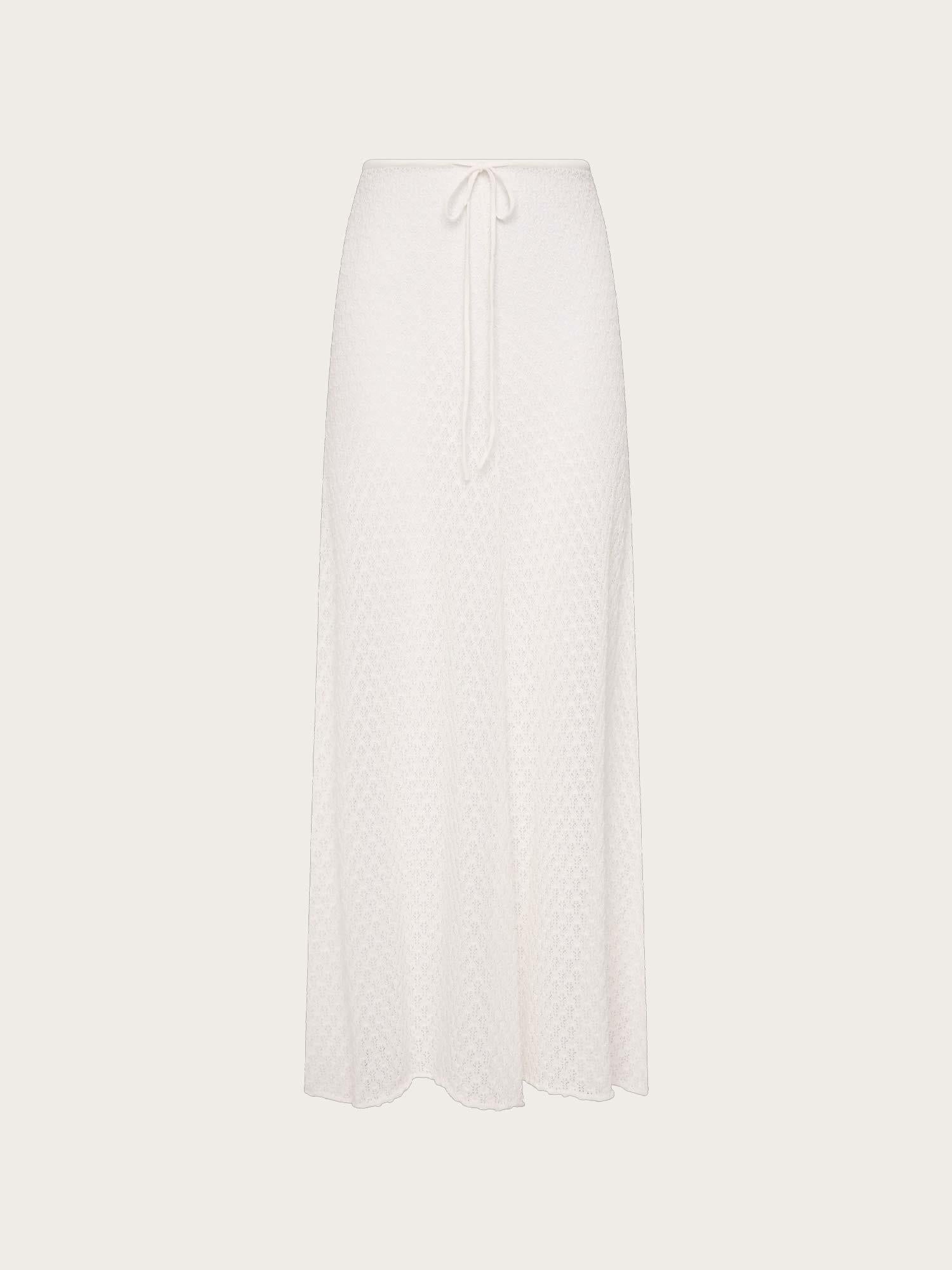 Lenna Skirt - Vintage White