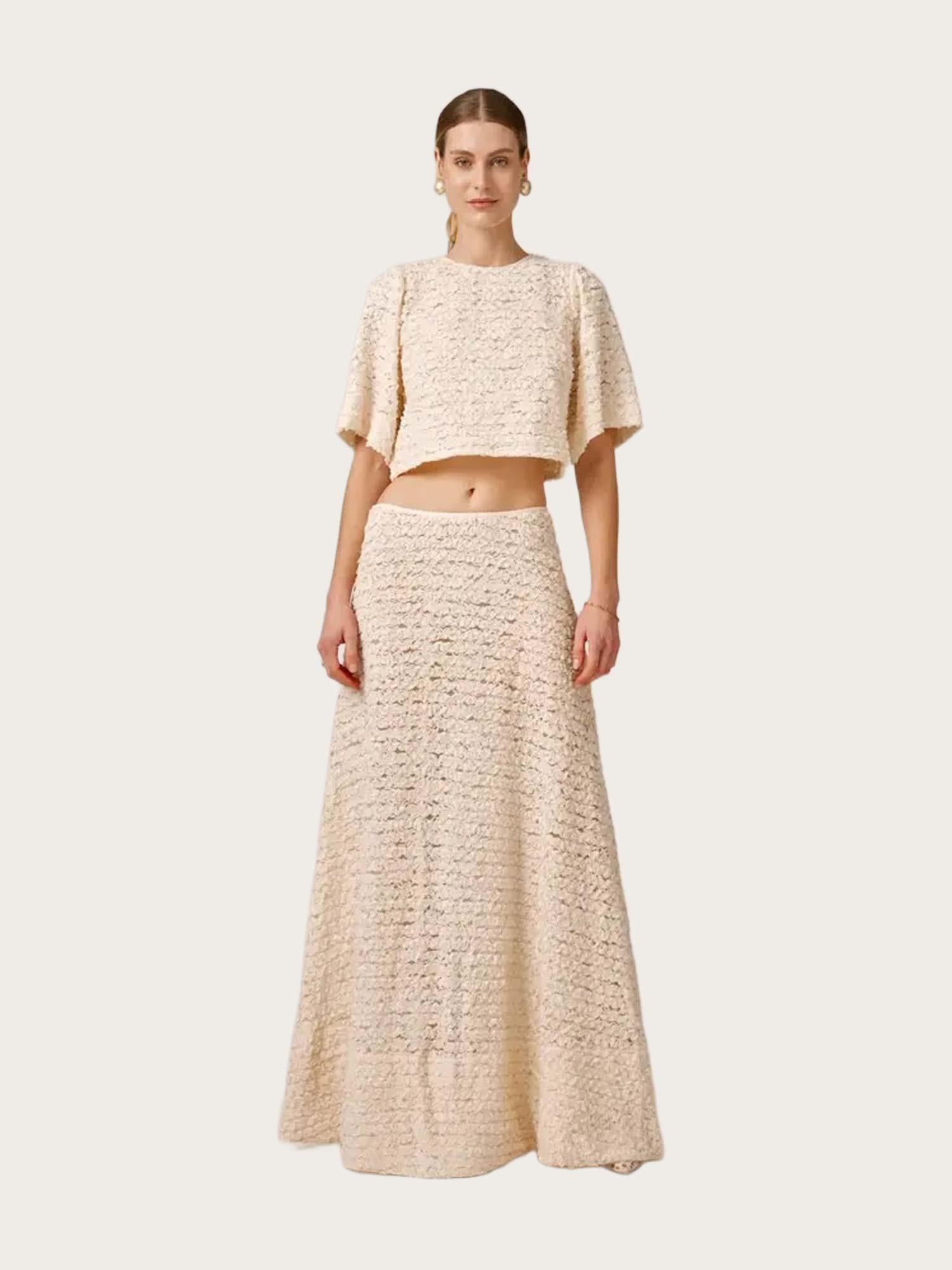 Lace Skirt - Vintage White