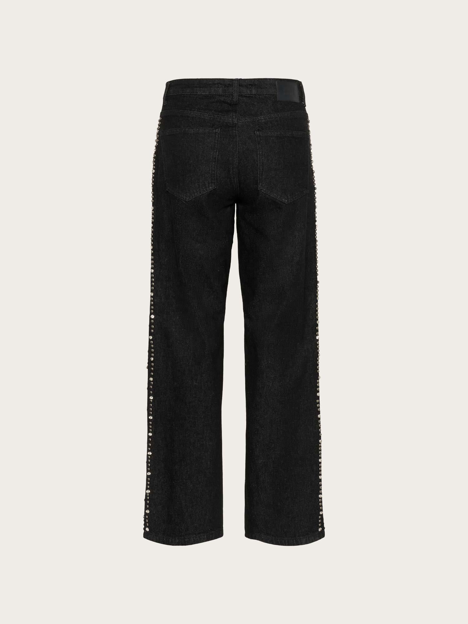 Lee HW Wide Jeans - Black