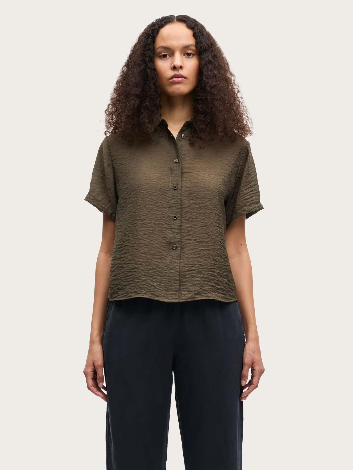 Saminna SS Shirt - Deep Forest