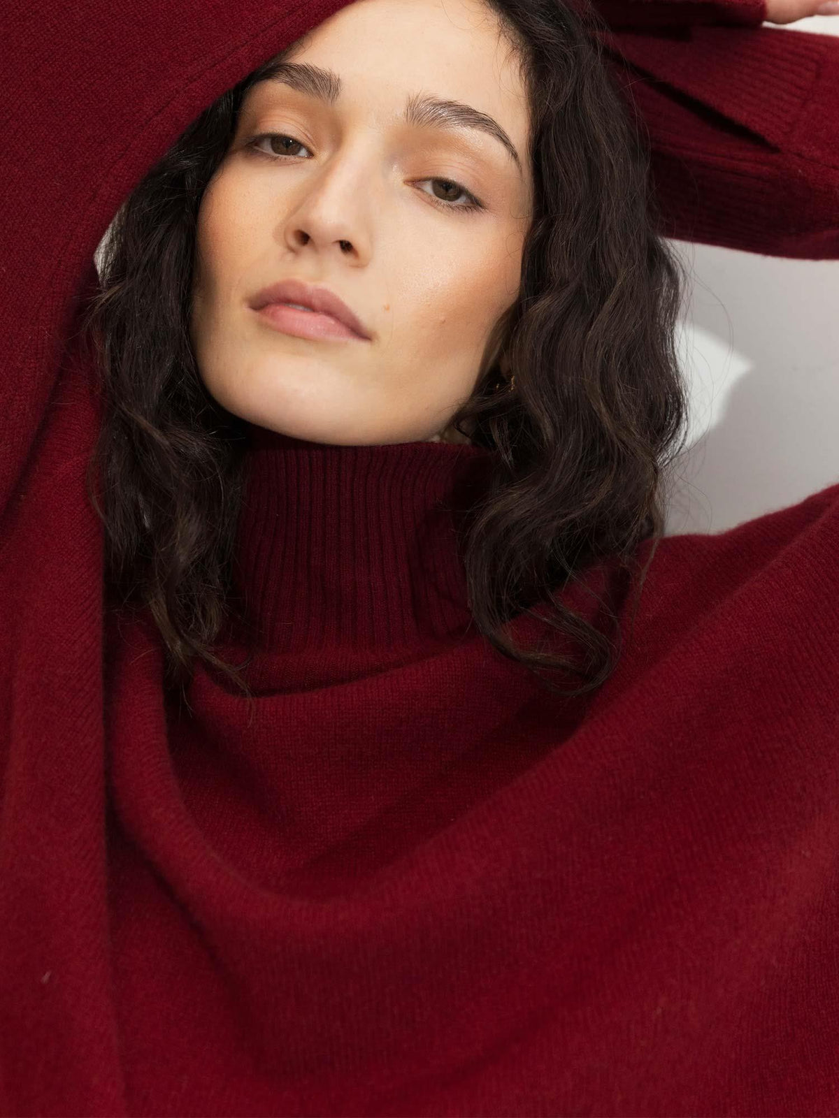 Abigail Knit - Dark Red