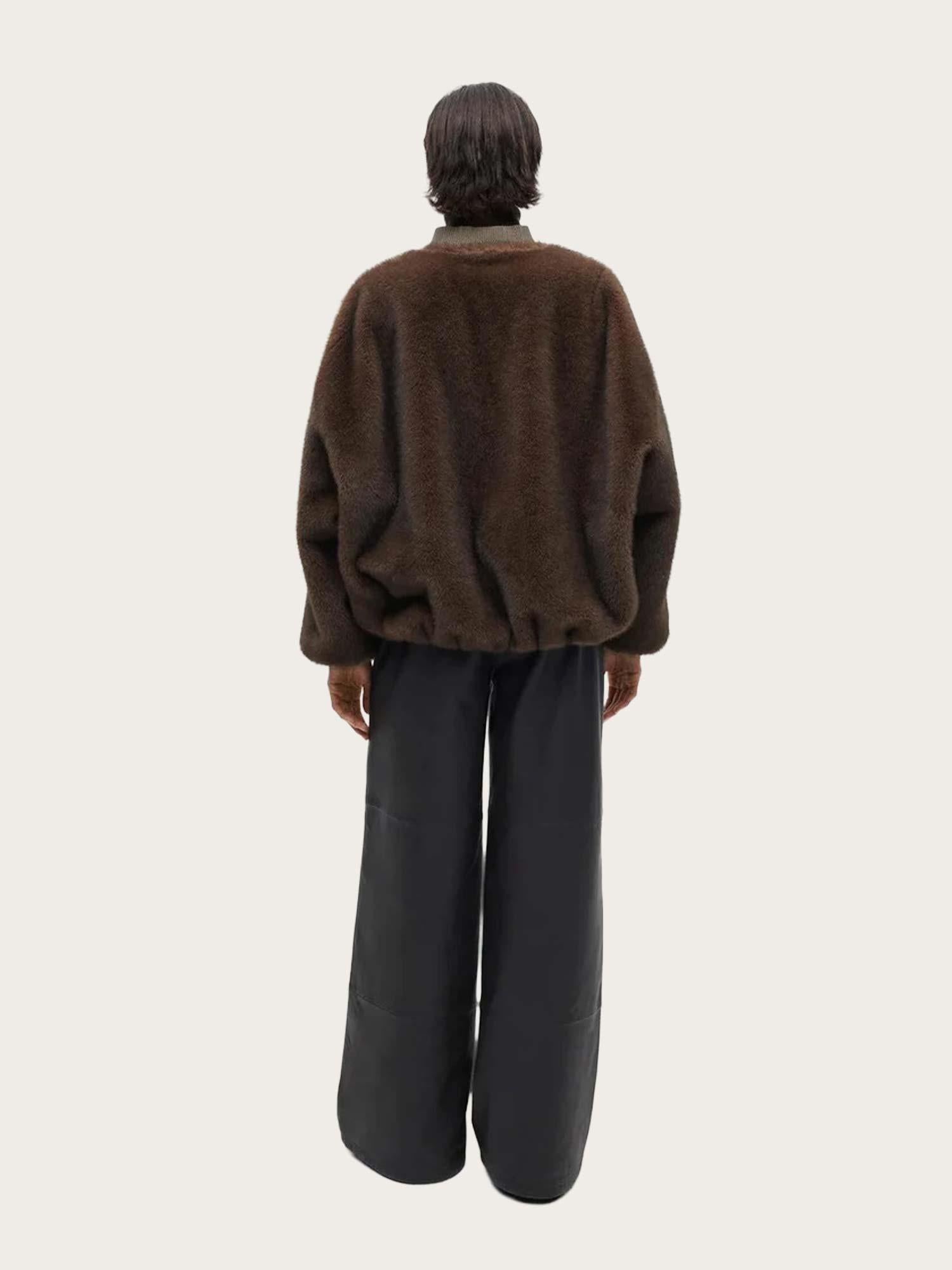 Etta Faux Mink - Choco