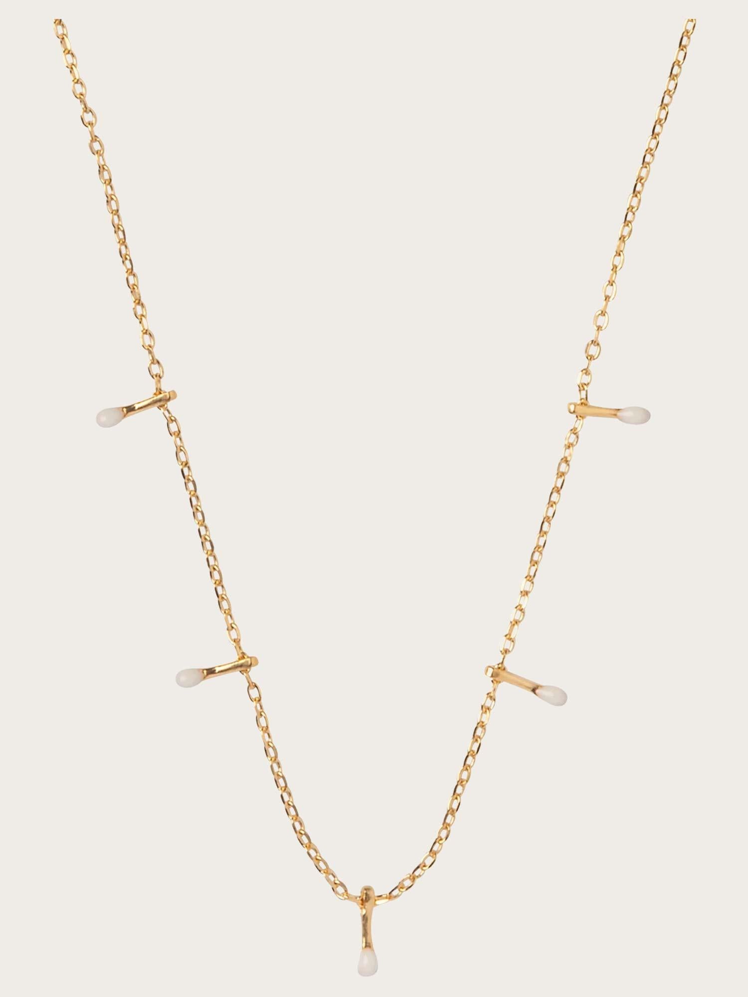 Necklace Lola Drop - Daisy
