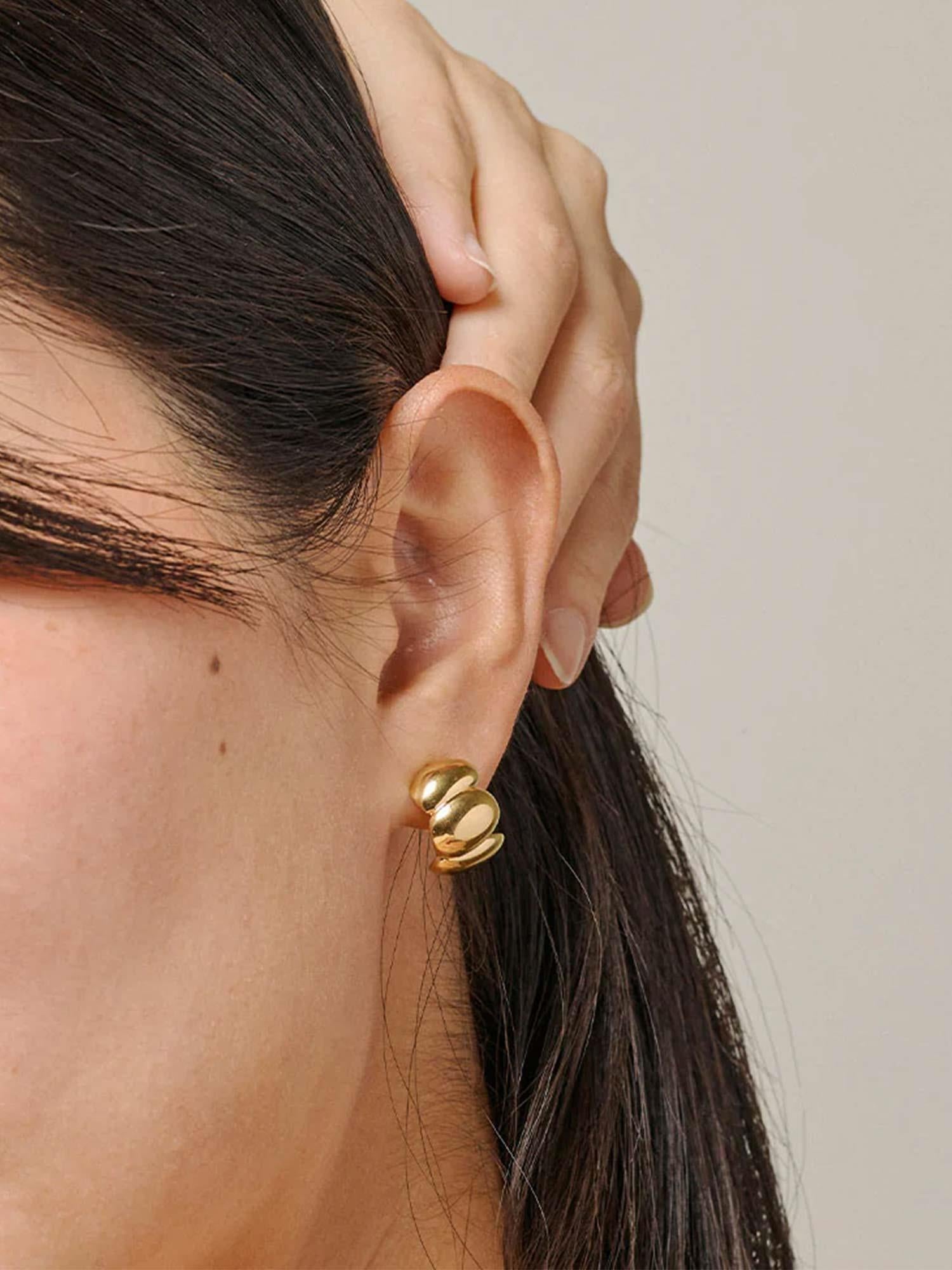 Hoops Melia Chunky - Gold