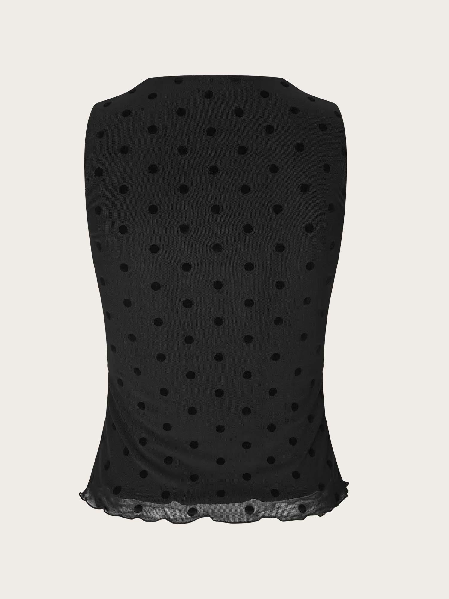 Enfreya SL Tee - Black Polka Dot