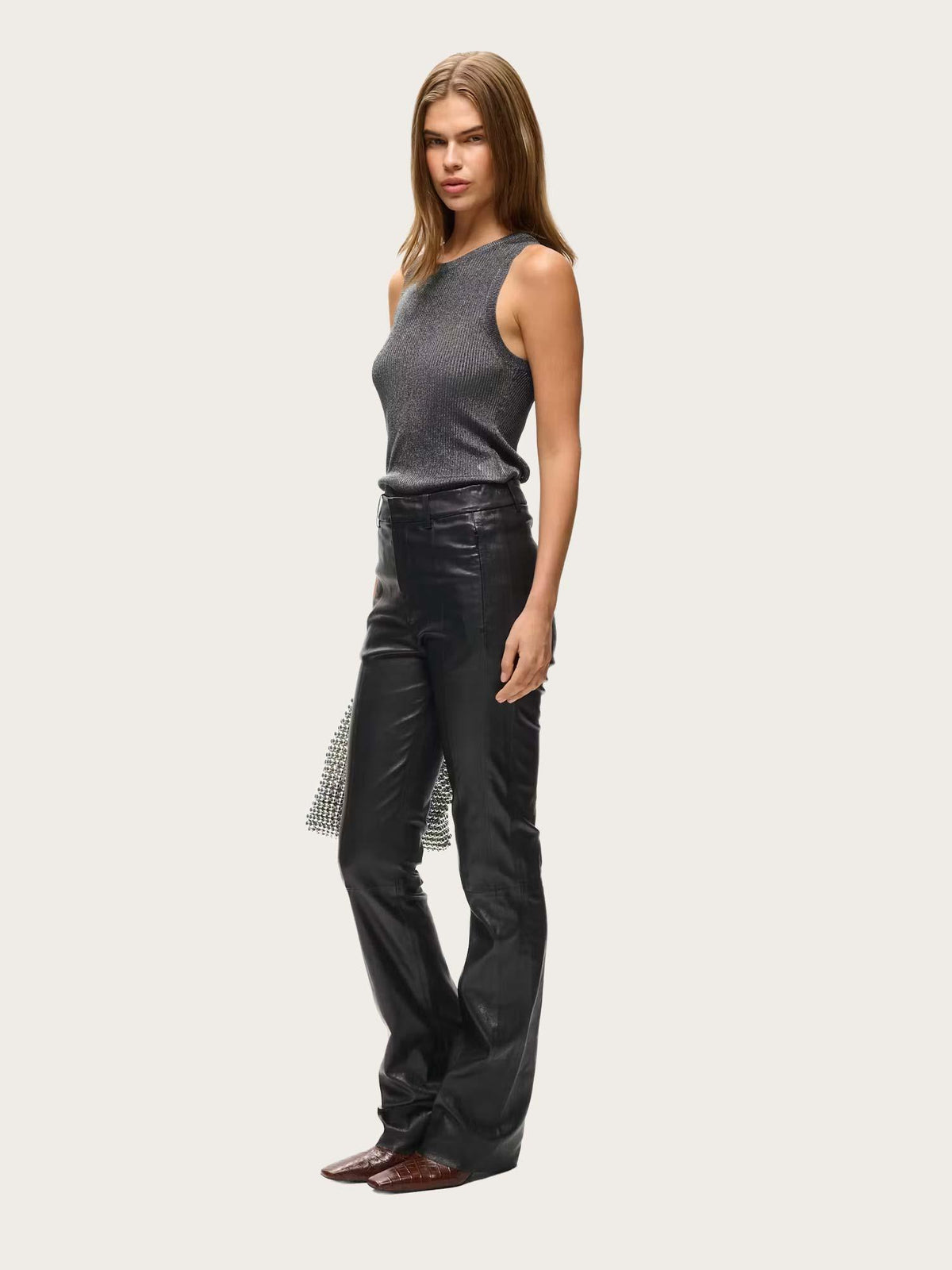 Silvi Top - Asphalt Metallic