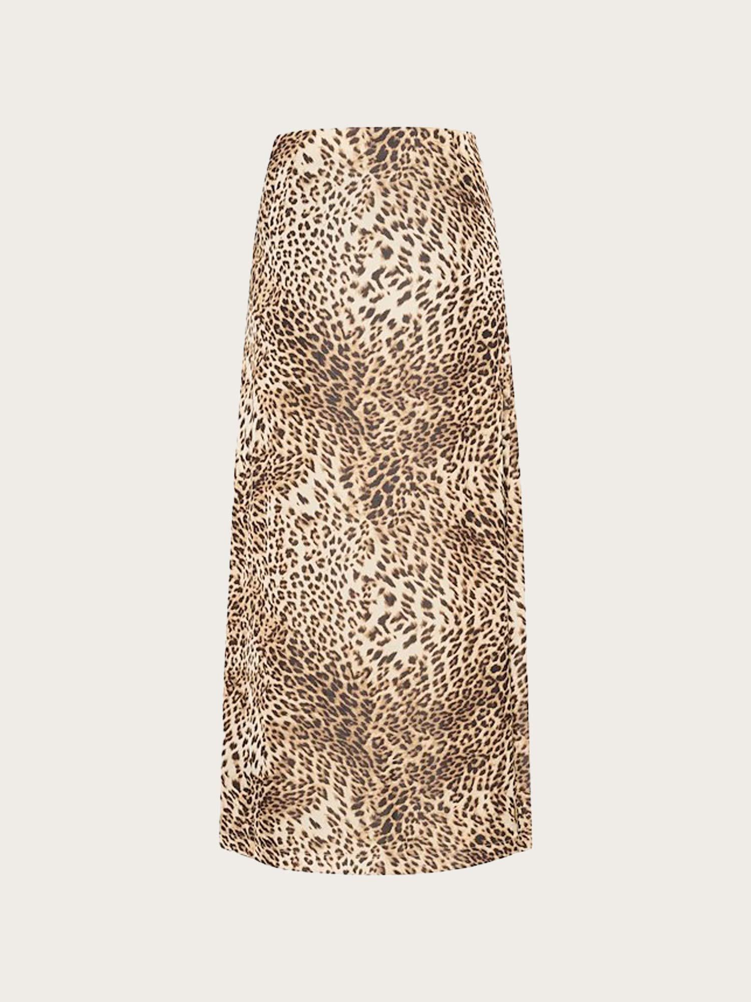 Leelo P HW Skirt - Light Leopard