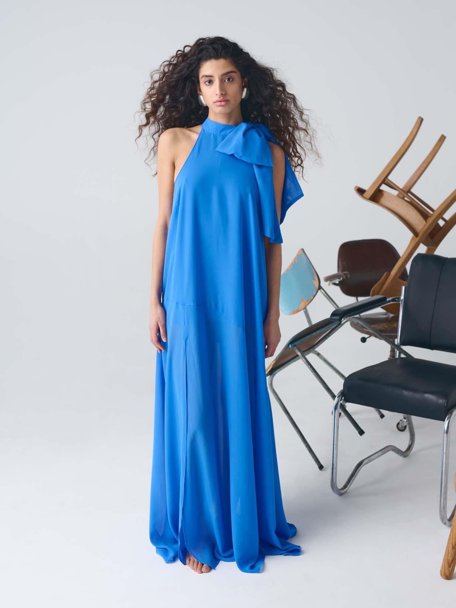 Sanka Maxi Dress - Palace Blue