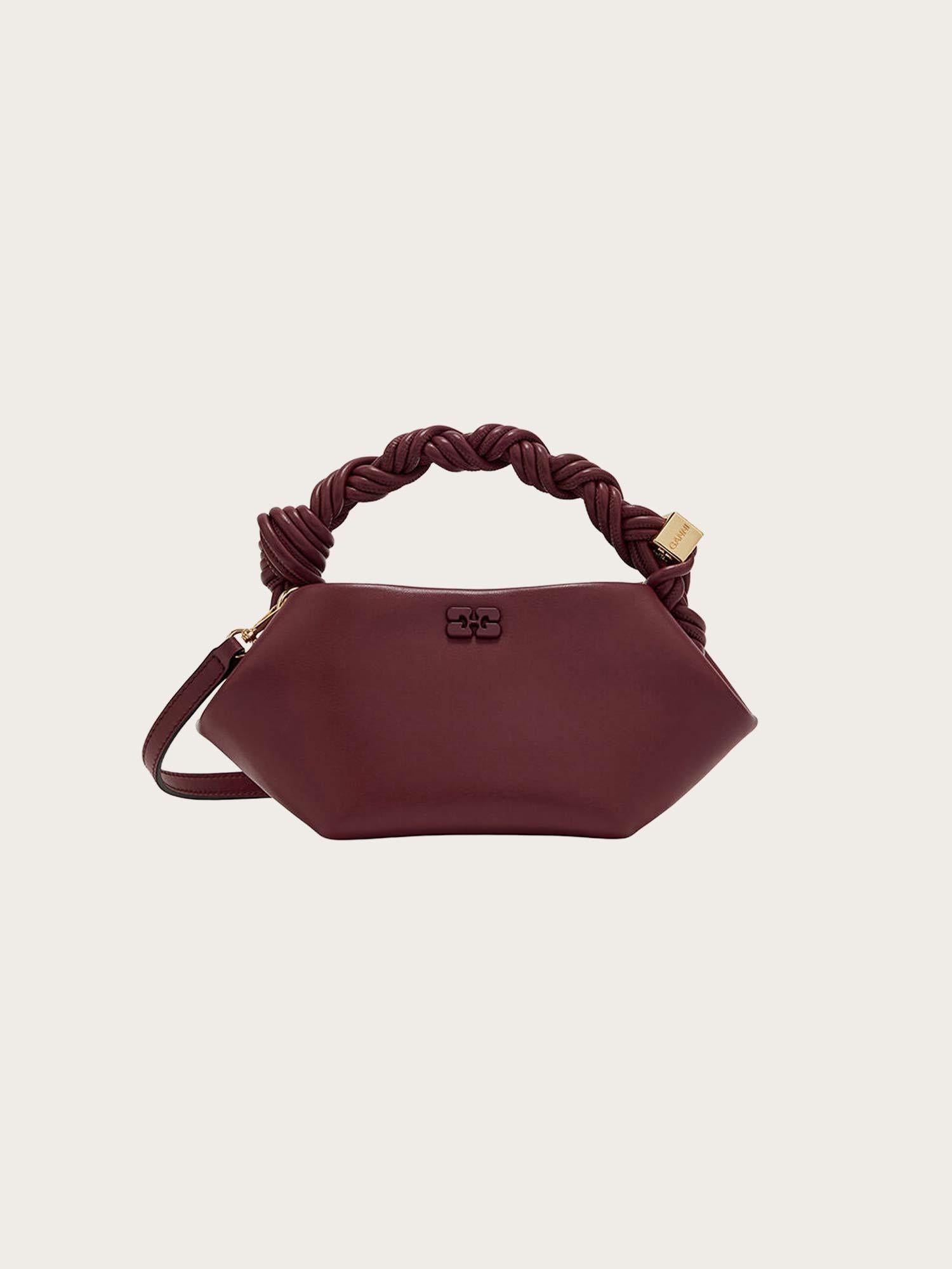 Ganni Bou Bag Mini - Burgundy