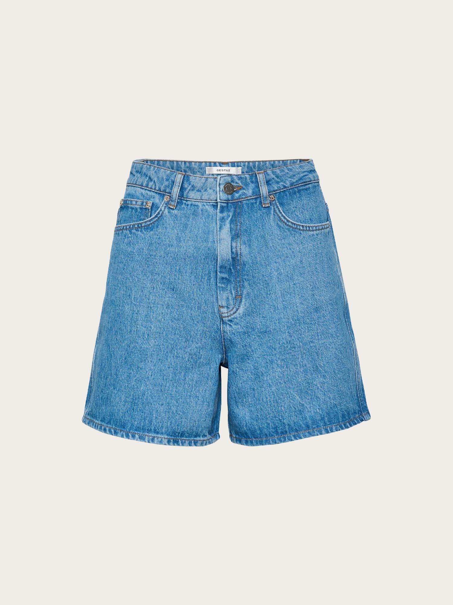 GZdena HW Shorts - Washed Mid Blue
