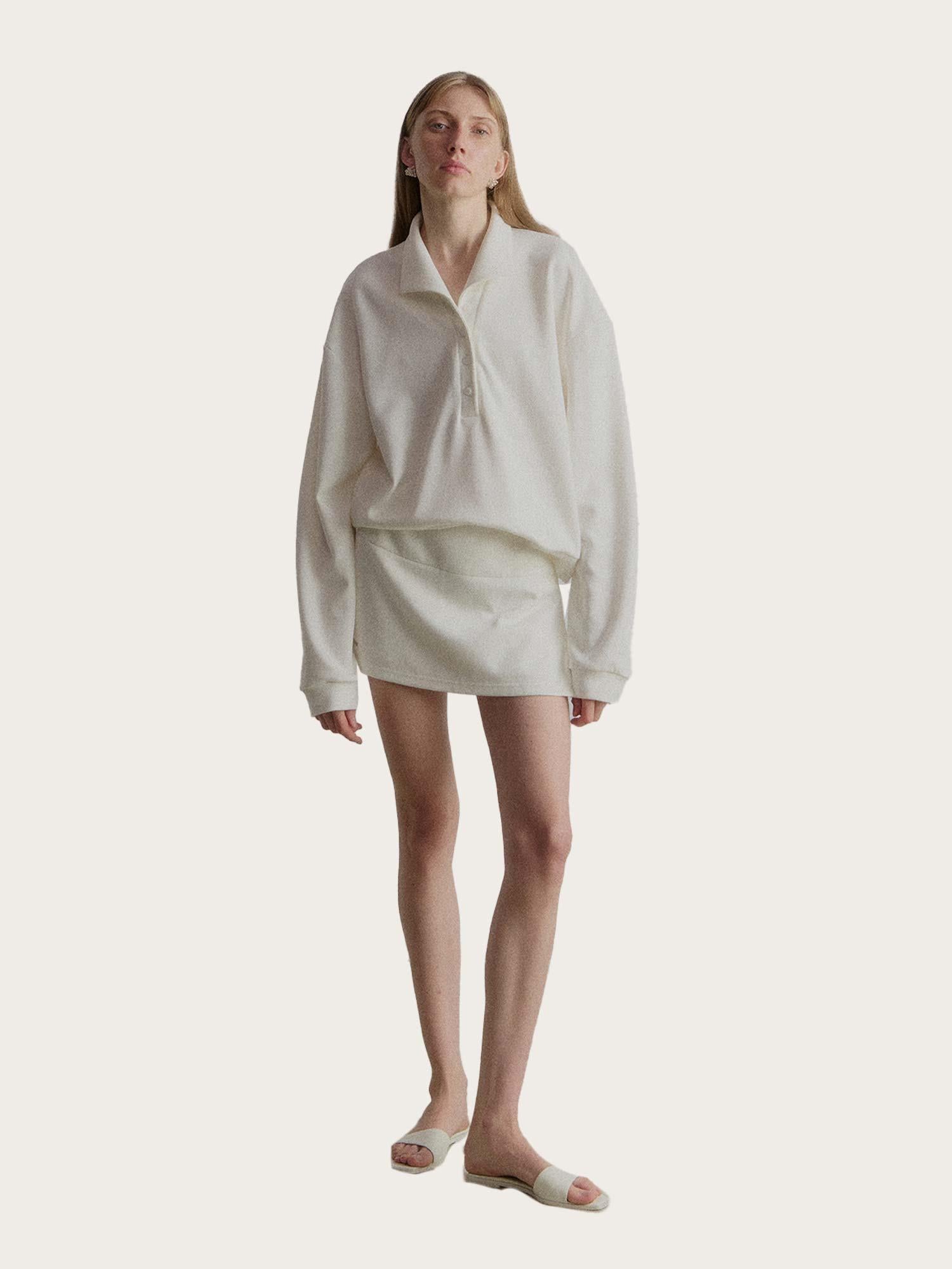 Esha Sweater - White