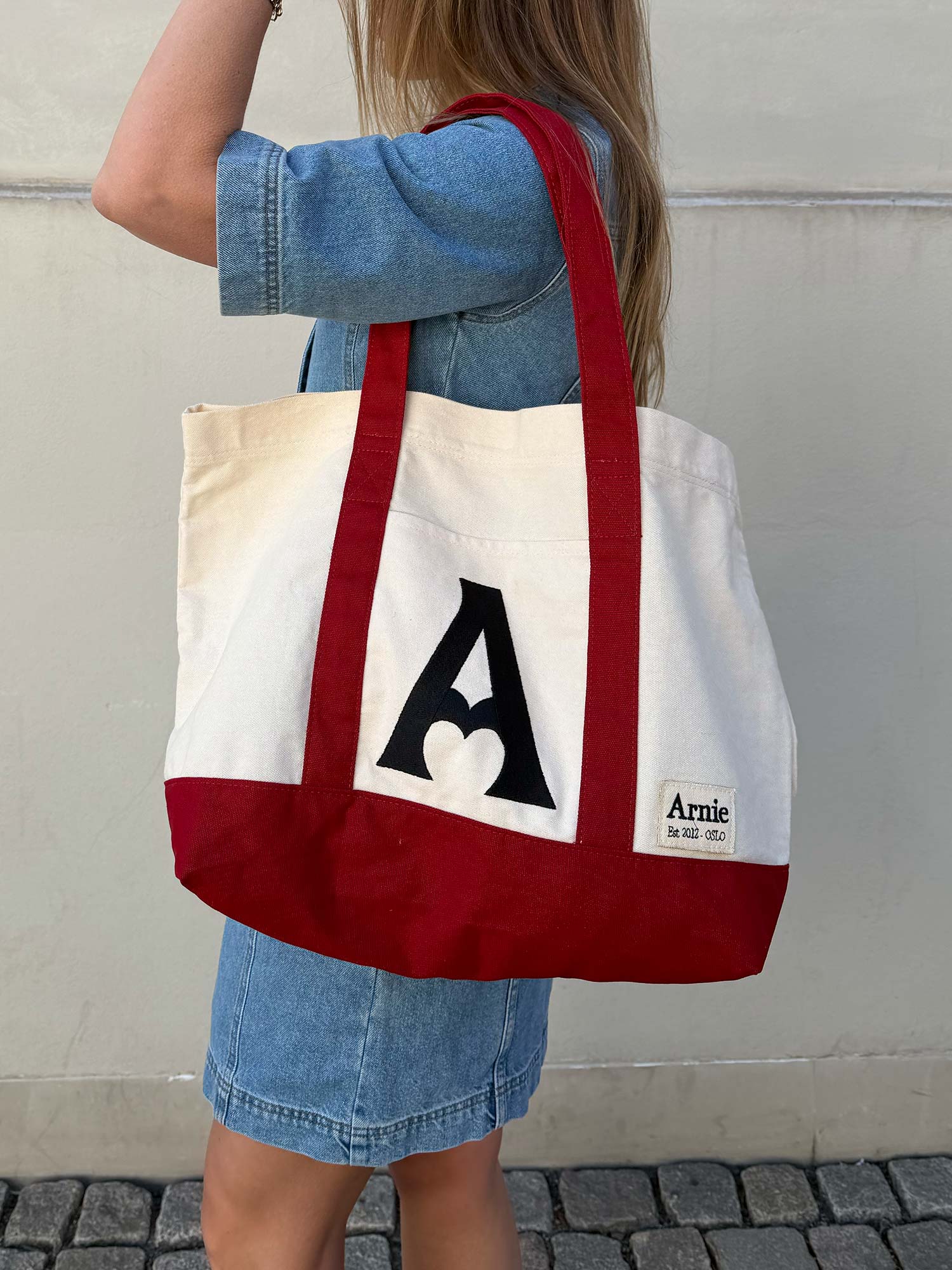 Bosco Heart - Offwhite/Red